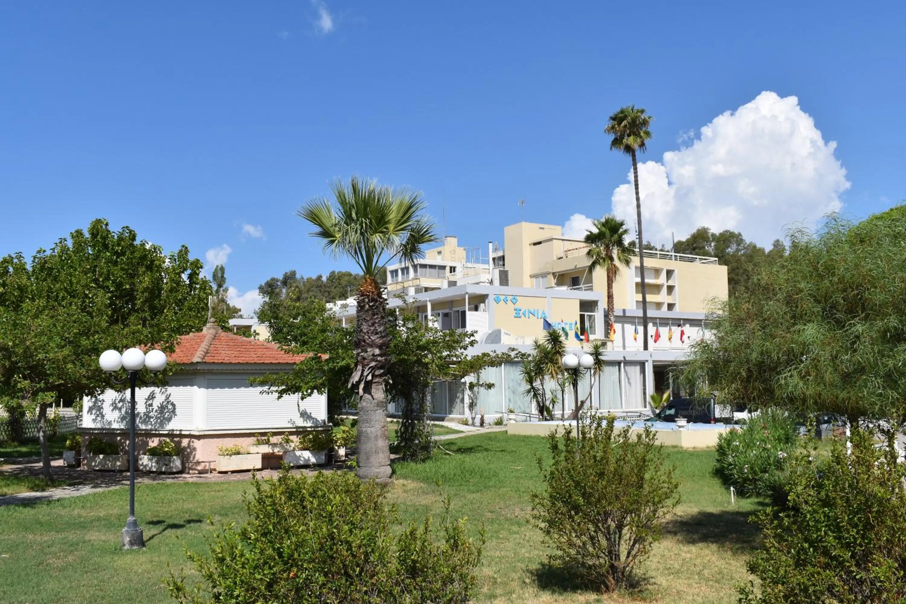 Property building in Hotel Theoxenia