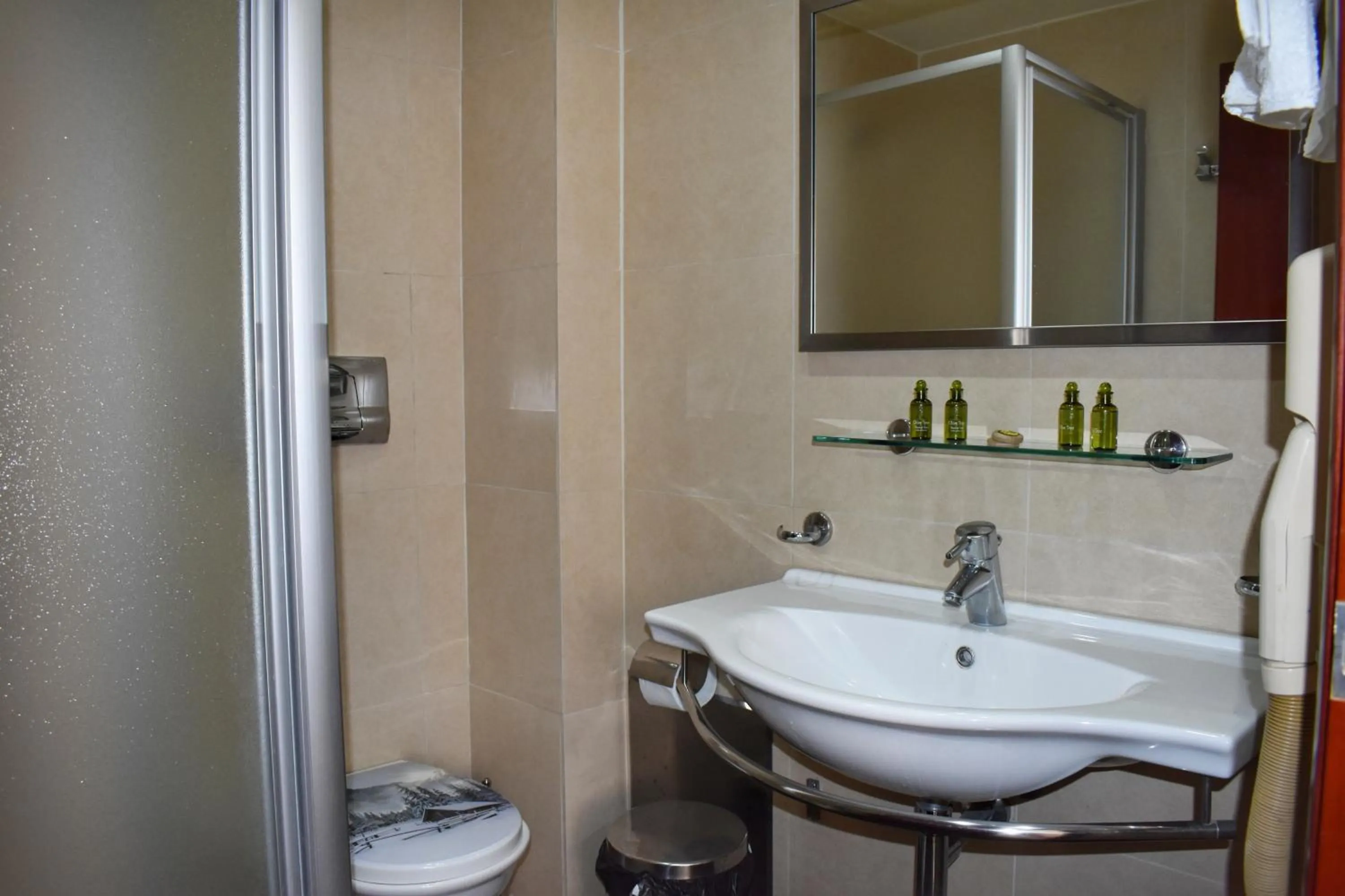 Bathroom in Hotel Theoxenia