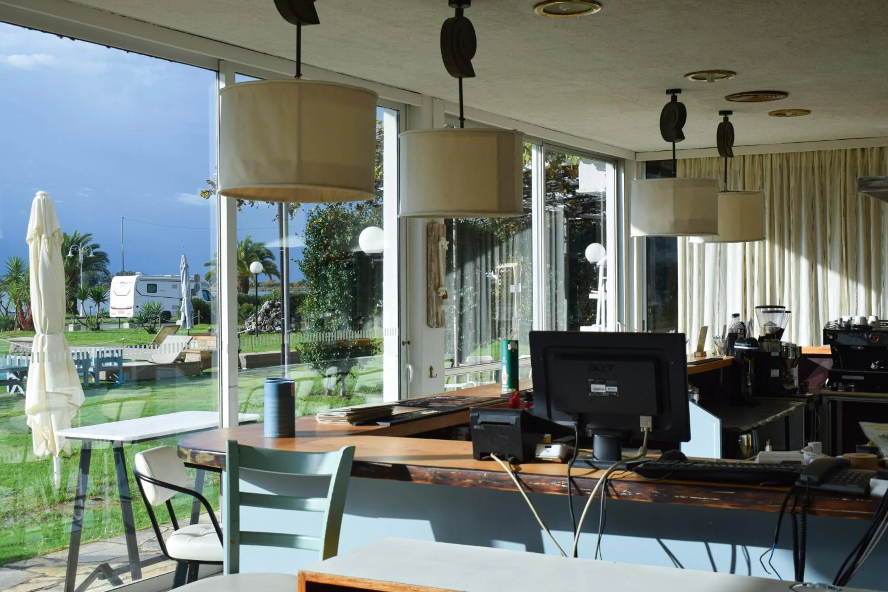 Lounge or bar in Hotel Theoxenia