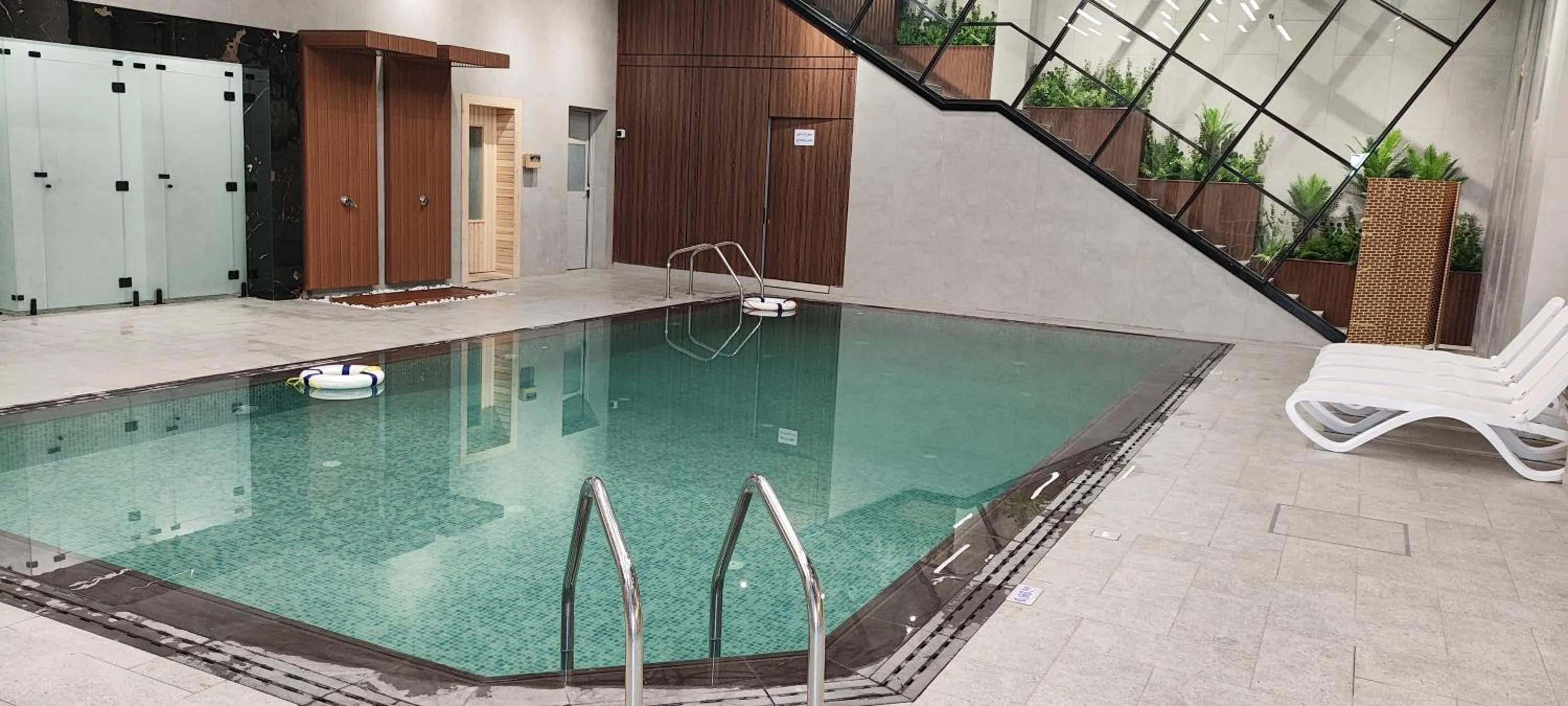 Sauna in Bellevue Park Royal Hotel