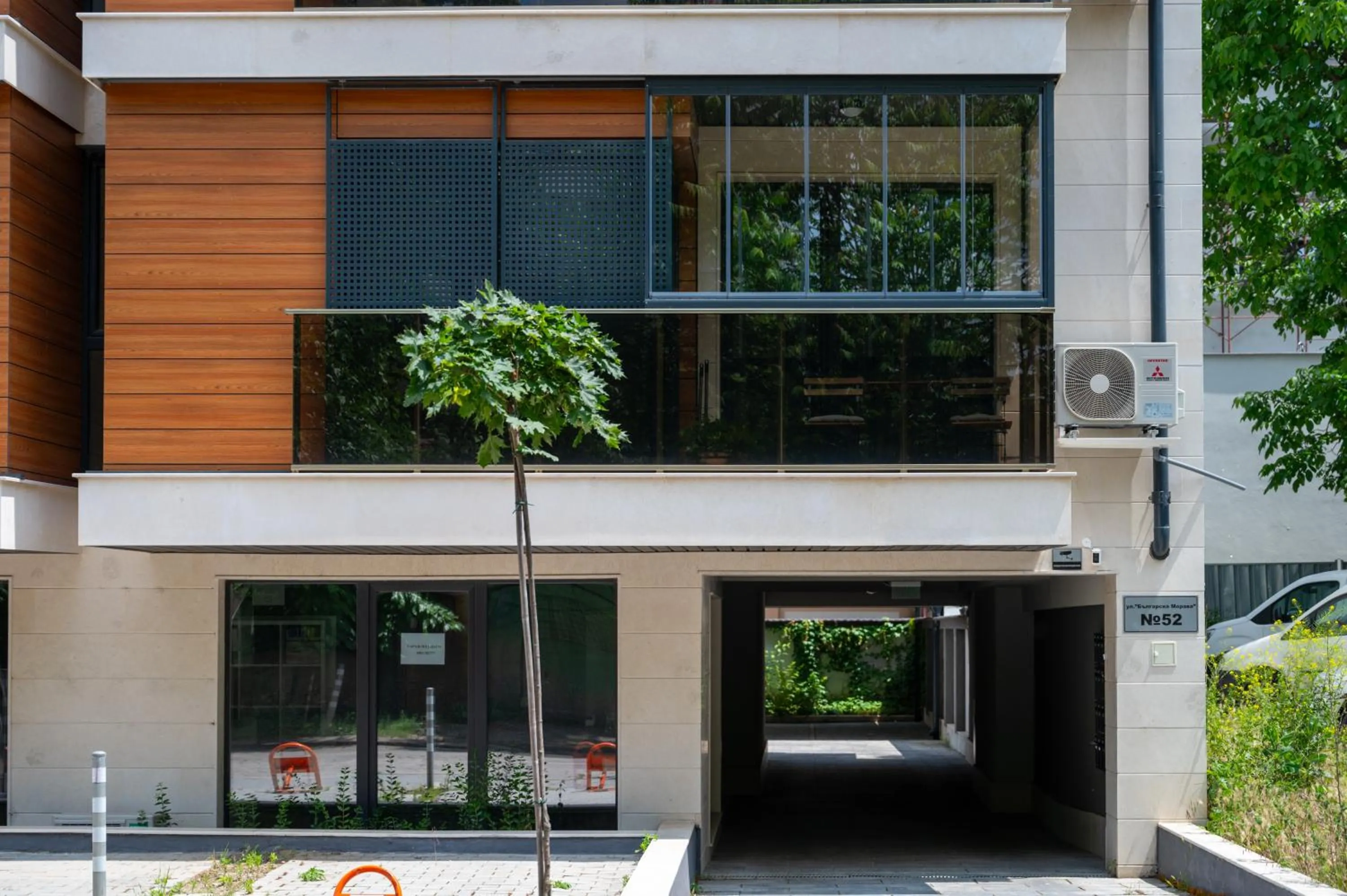 Property building in Bright Studio in the City Center