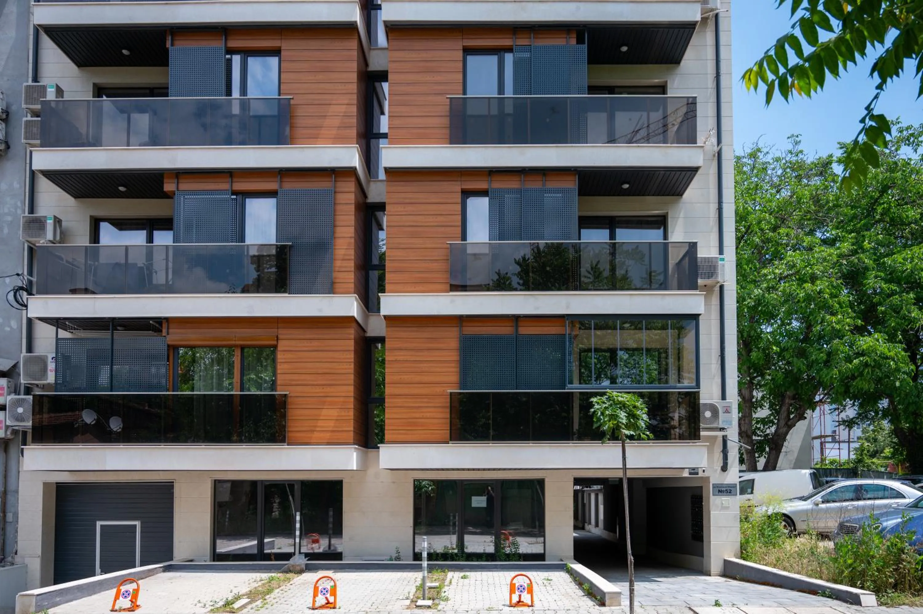 Property building in Bright Studio in the City Center