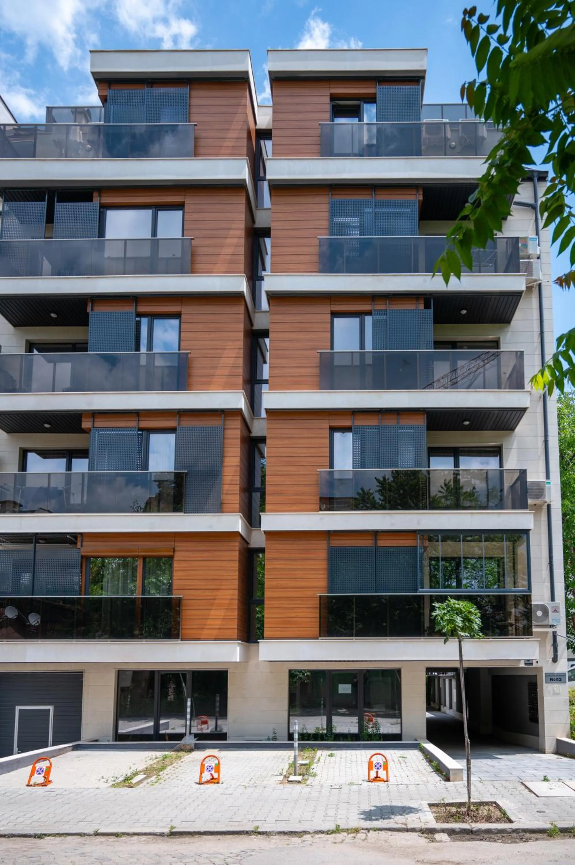 Property building in Bright Studio in the City Center