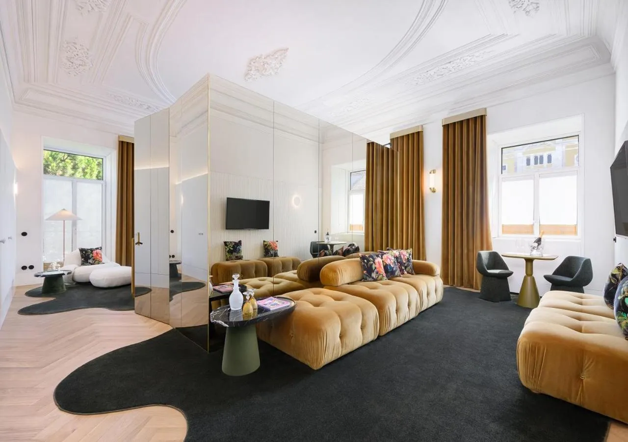 Living room in Montebelo Vista Alegre Lisboa Chiado Hotel