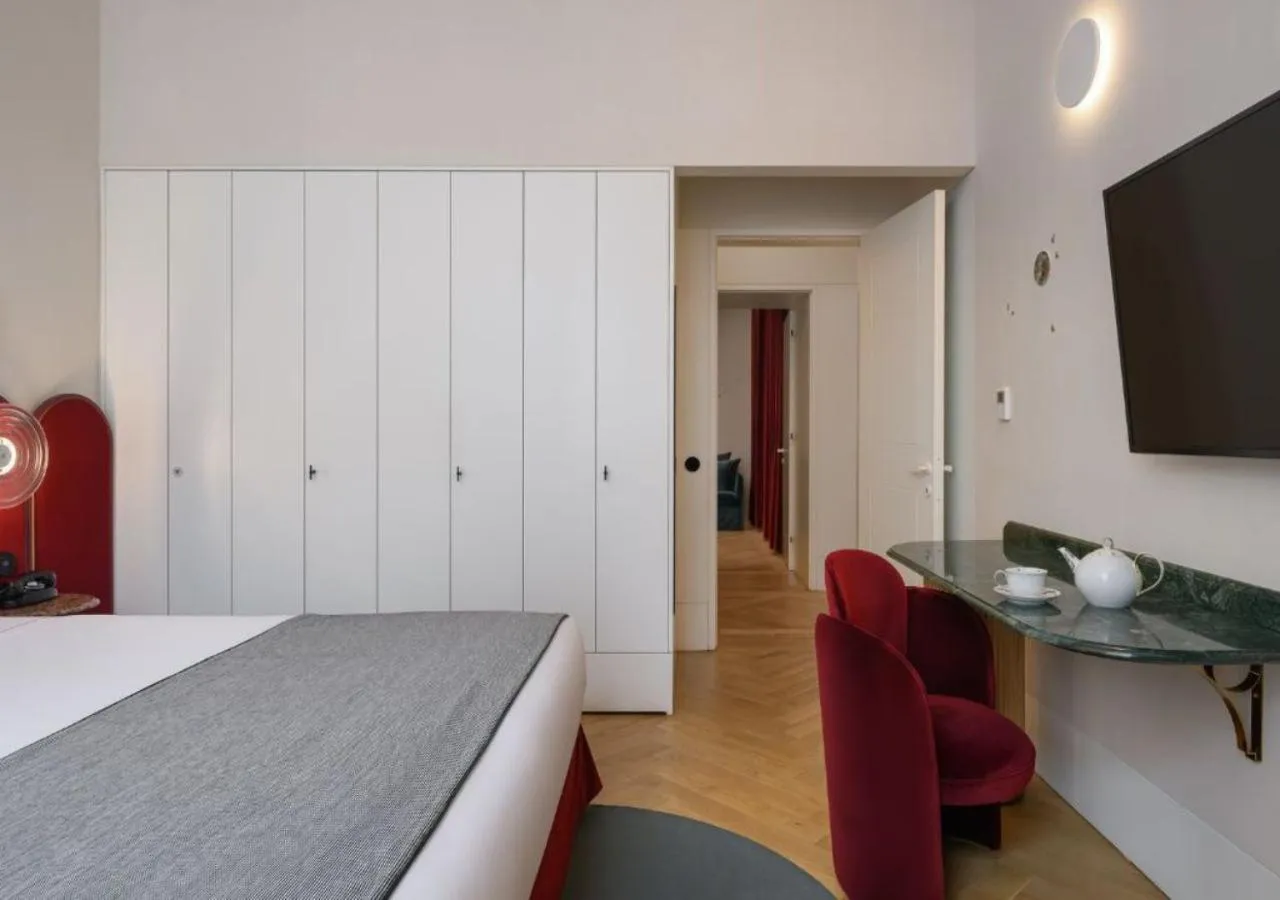 Bedroom, Bed in Montebelo Vista Alegre Lisboa Chiado Hotel