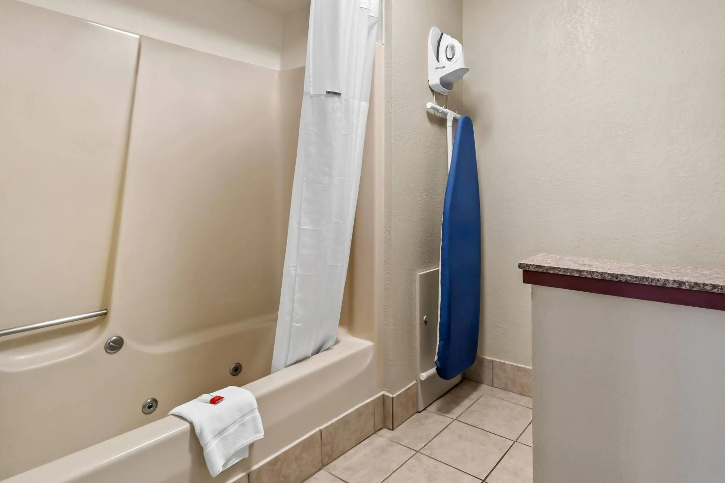 Bathroom in Days Inn by Wyndham Whitmore Lake Near Ann Arbor And Brighton