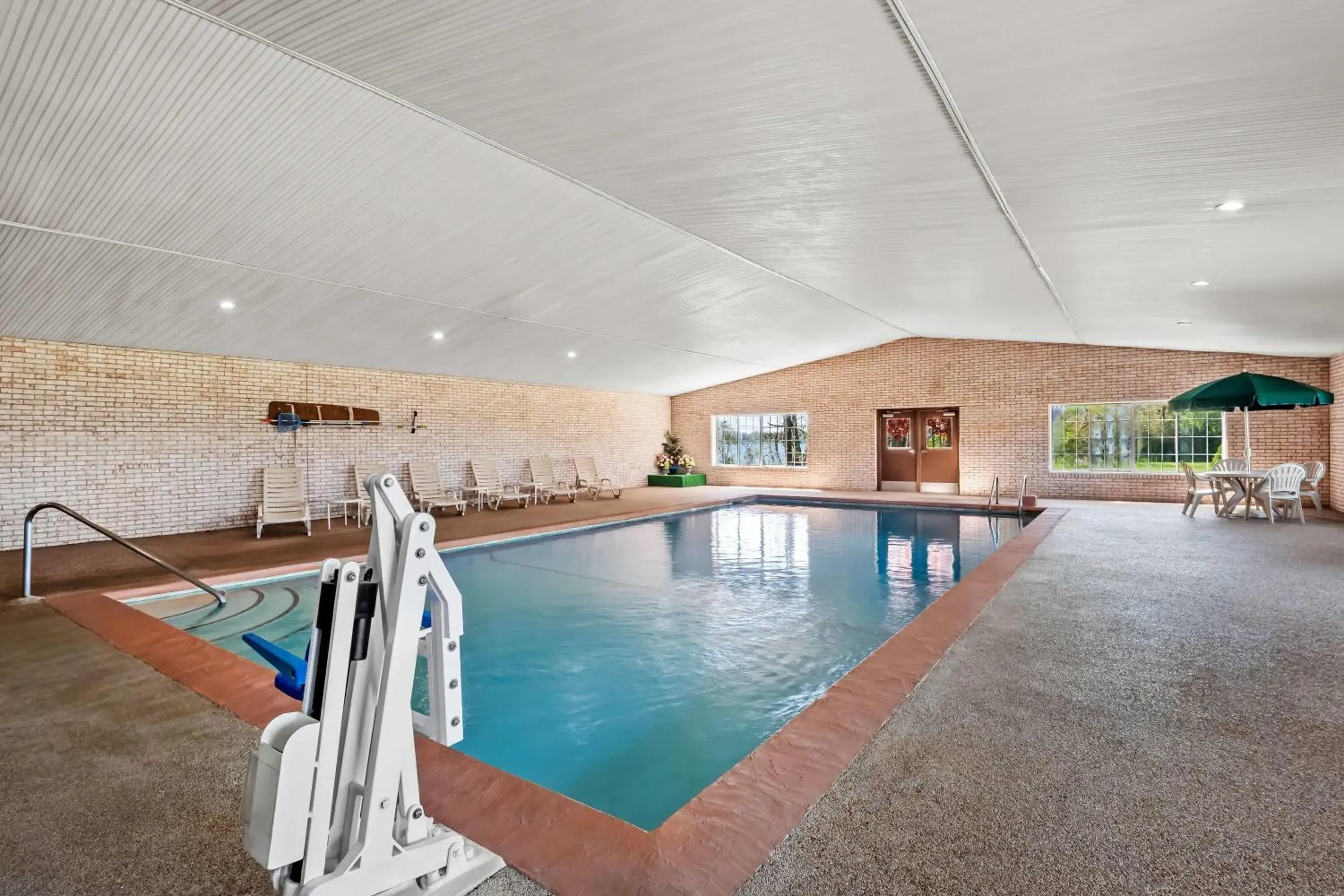 Pool view in Days Inn by Wyndham Whitmore Lake Near Ann Arbor And Brighton Pool view in Days Inn by Wyndham Whitmore Lake Near Ann Arbor And Brighton