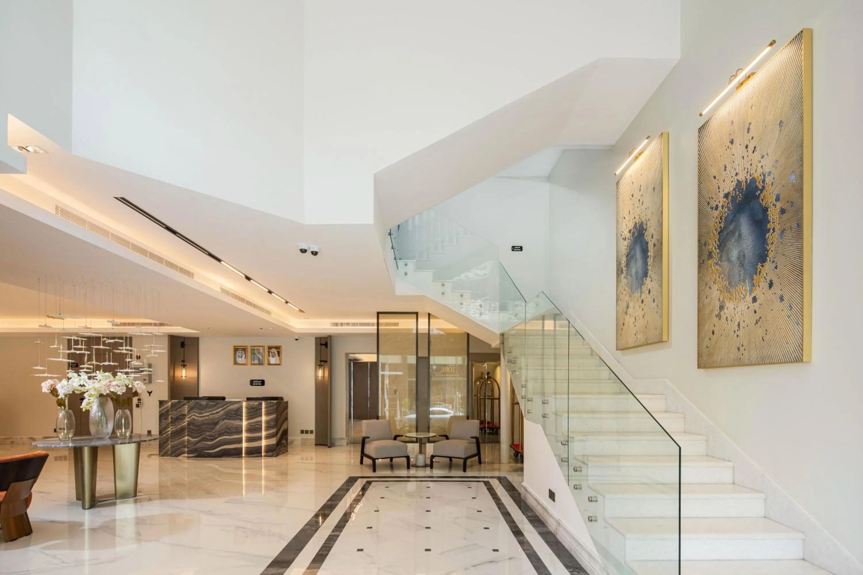 Lobby or reception in Merya Hotel - Zahra