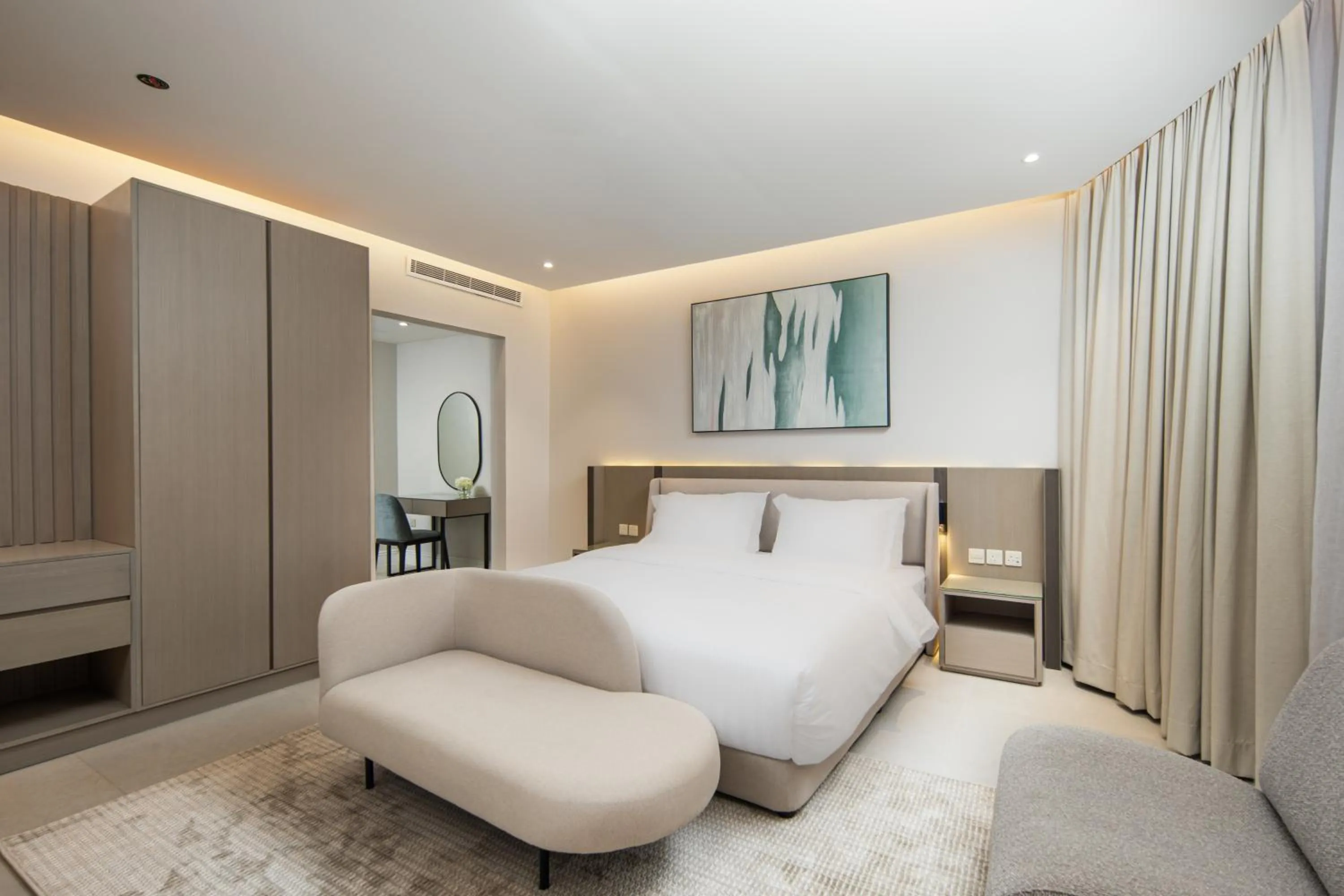 Bedroom, Bed in Merya Hotel - Zahra