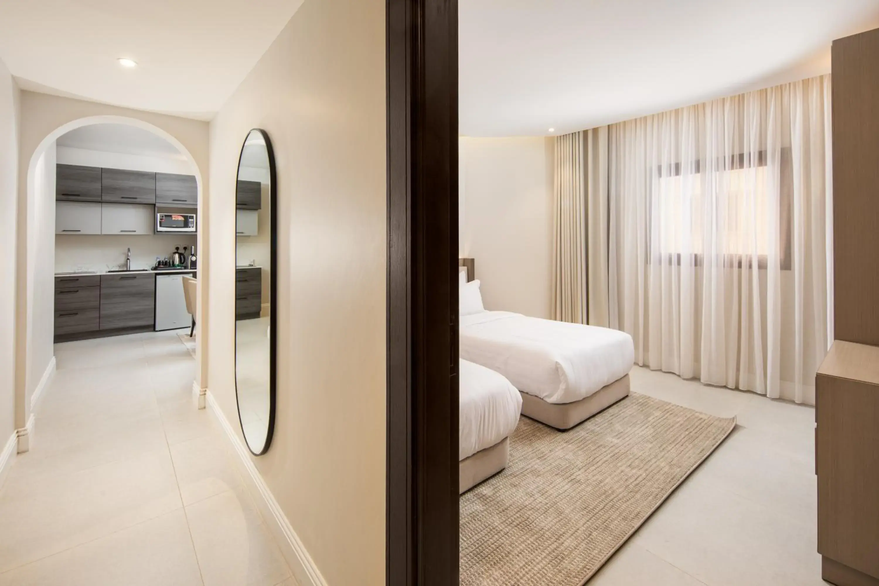 Bedroom in Merya Hotel Apartment - Zahra Bedroom in Merya Hotel Apartment - Zahra