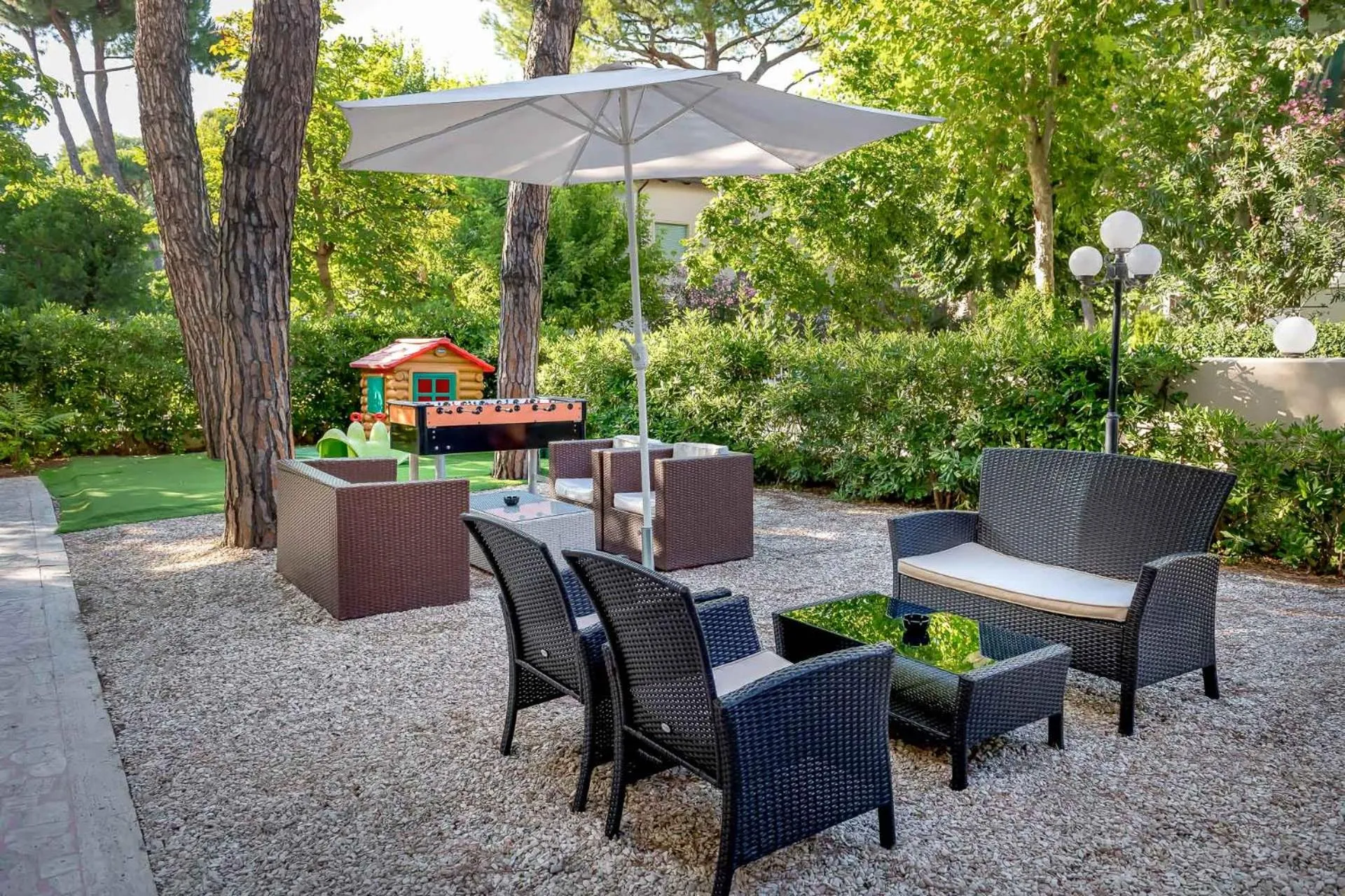 Garden in Hotel Pierre "NUOVA GESTIONE"