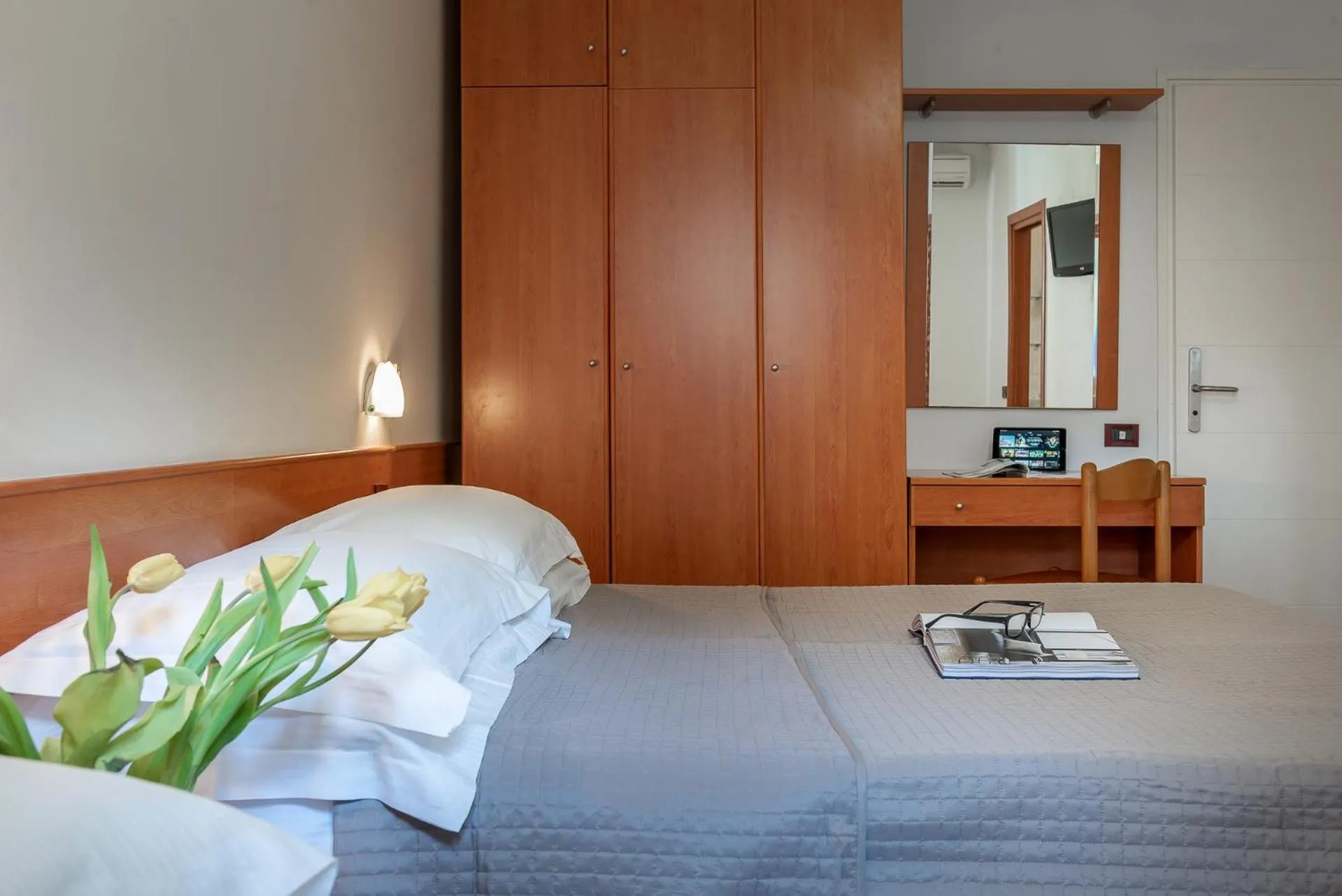 Bedroom, Bed in Hotel Pierre "NUOVA GESTIONE"