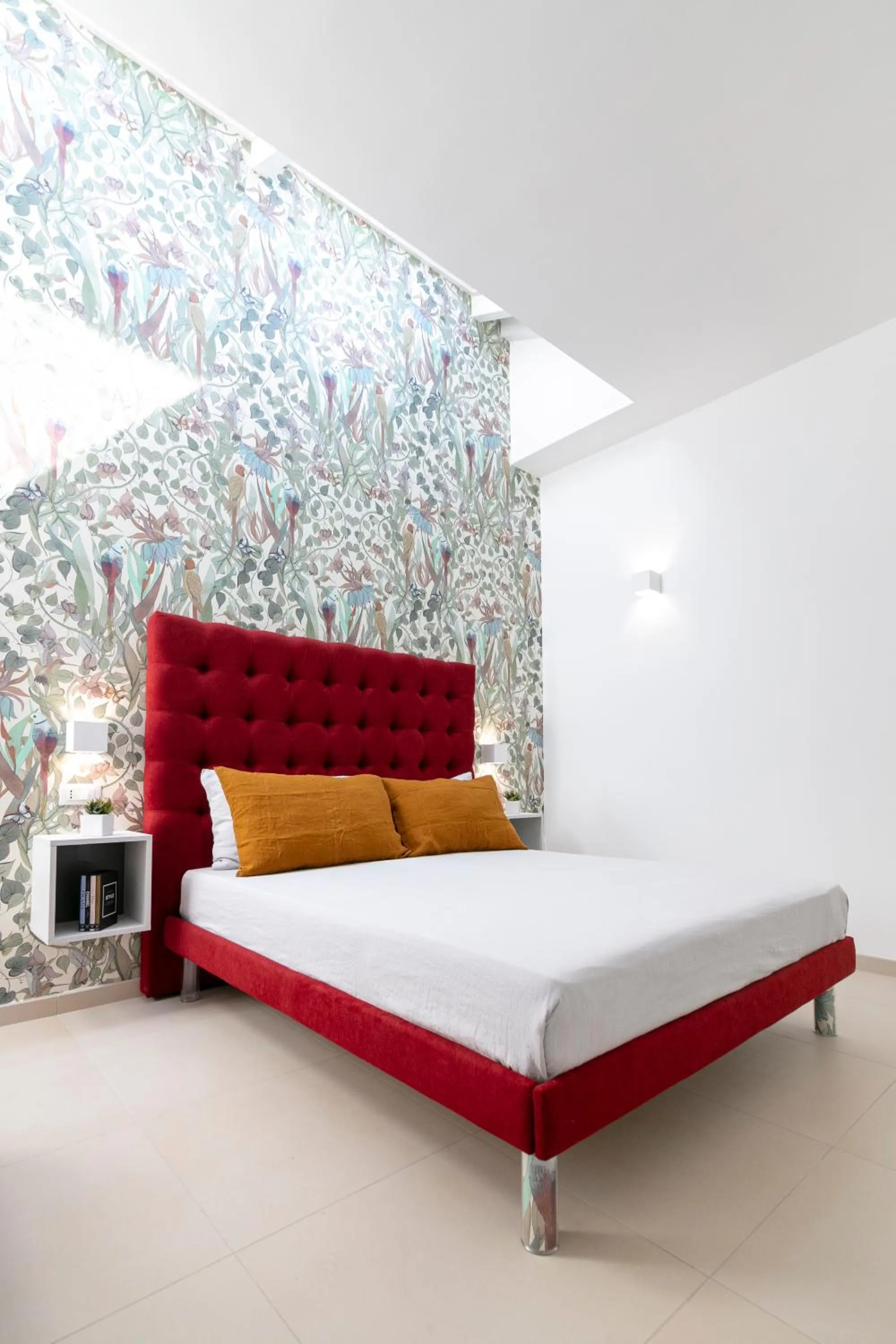 Bed in Stellaris Apartrooms