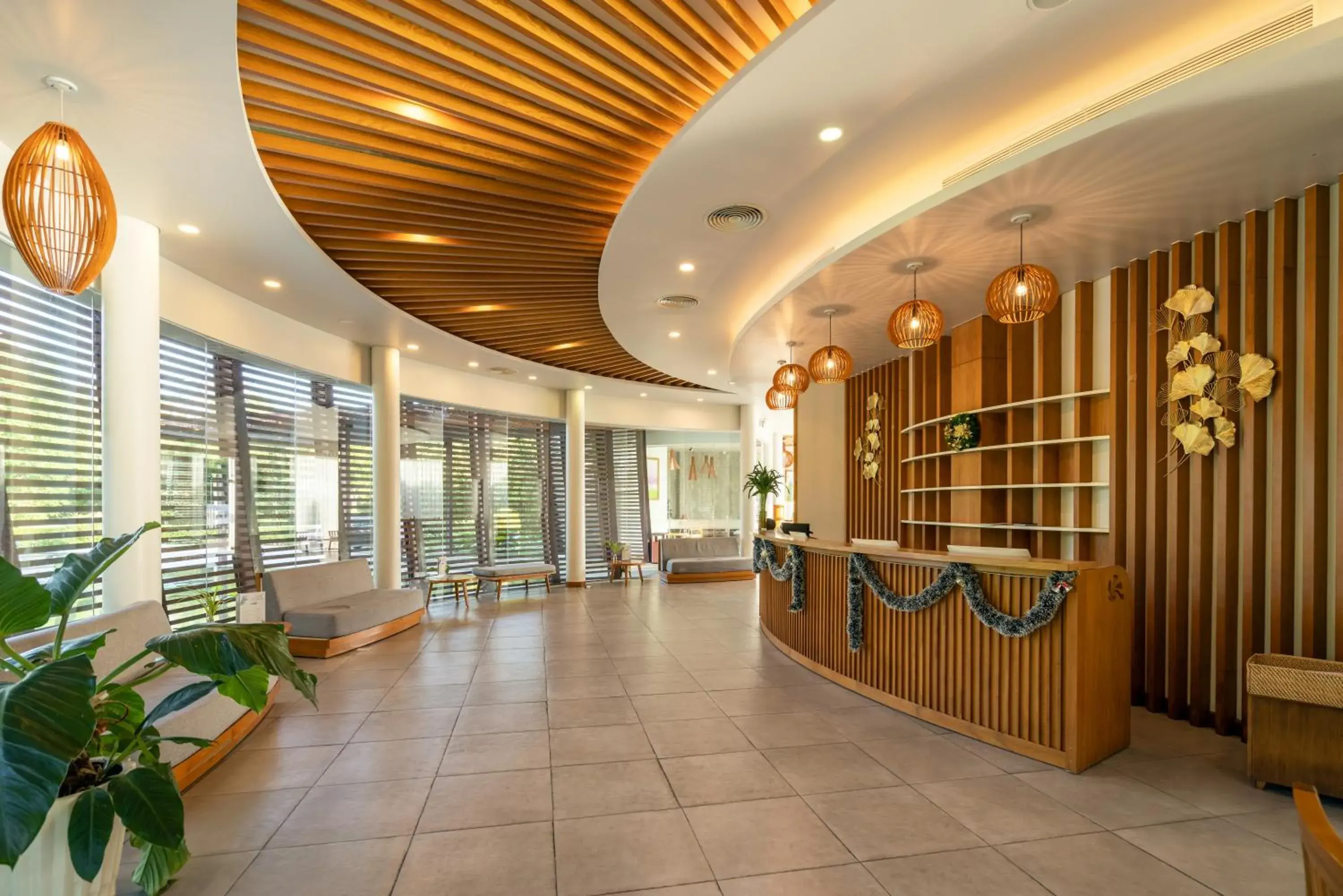 Lobby or reception in The Shells Resort & Spa Phu Quoc Lobby or reception in The Shells Resort & Spa Phu Quoc