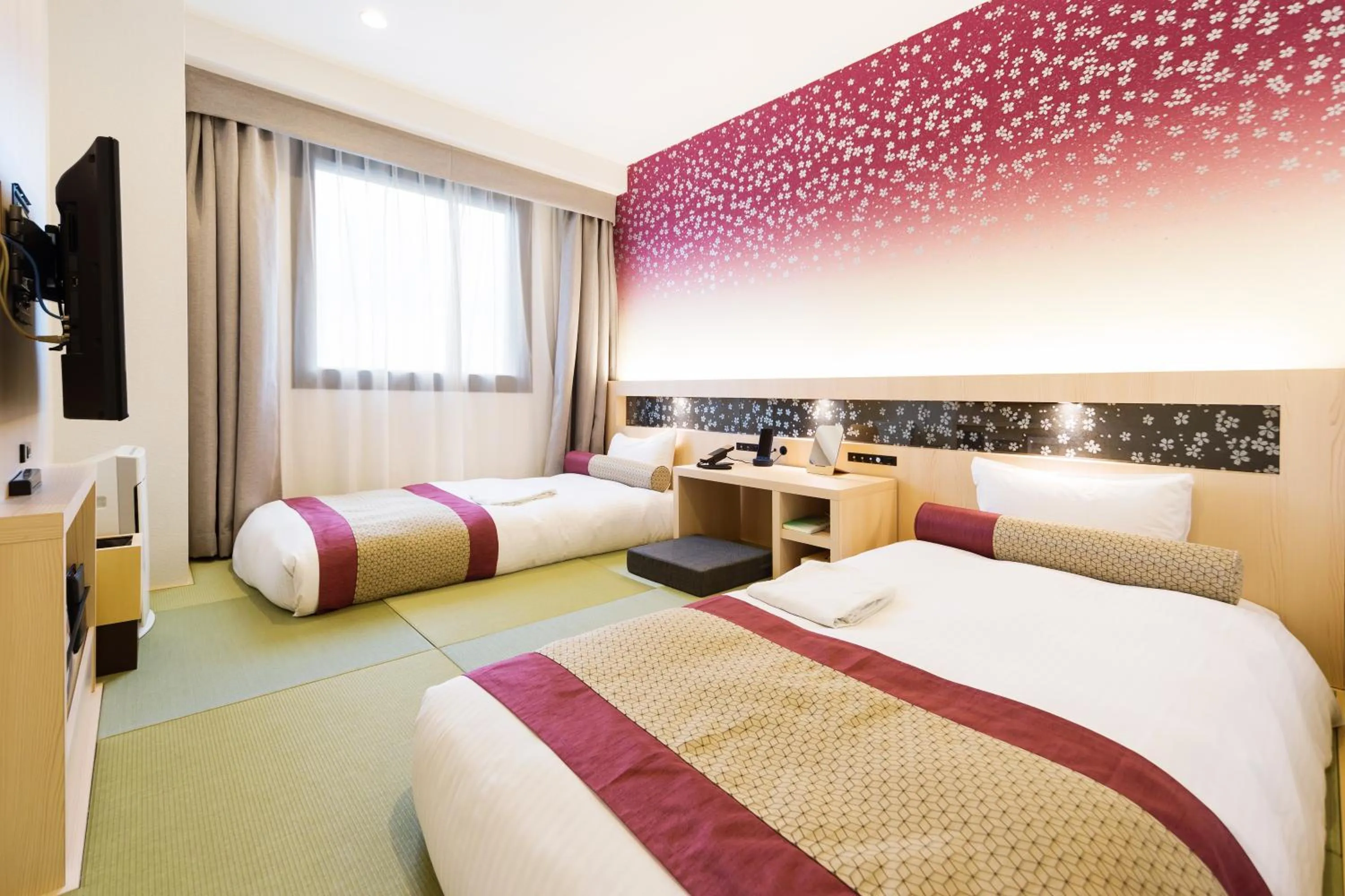 Bed in Hotel Wing International Premium Tokyo Yotsuya