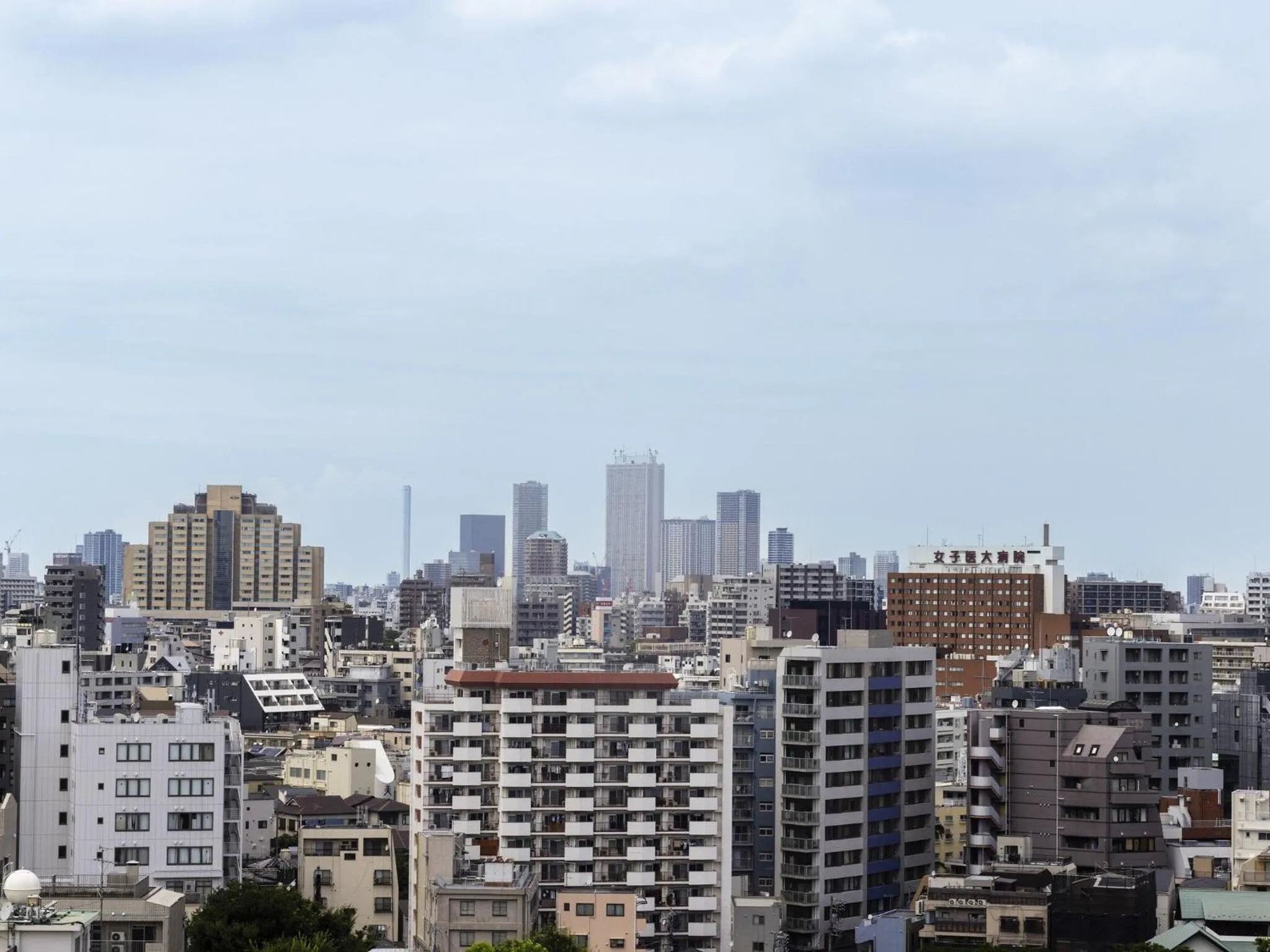 City view in Hotel Wing International Premium Tokyo Yotsuya