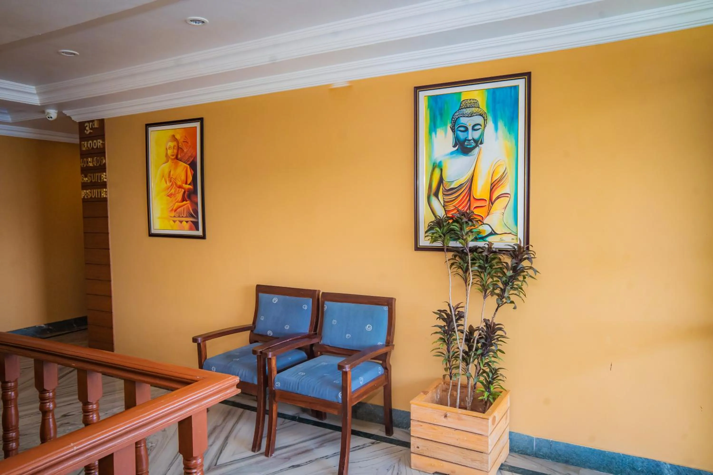 Balcony/Terrace in Hotel Crown Himalayas