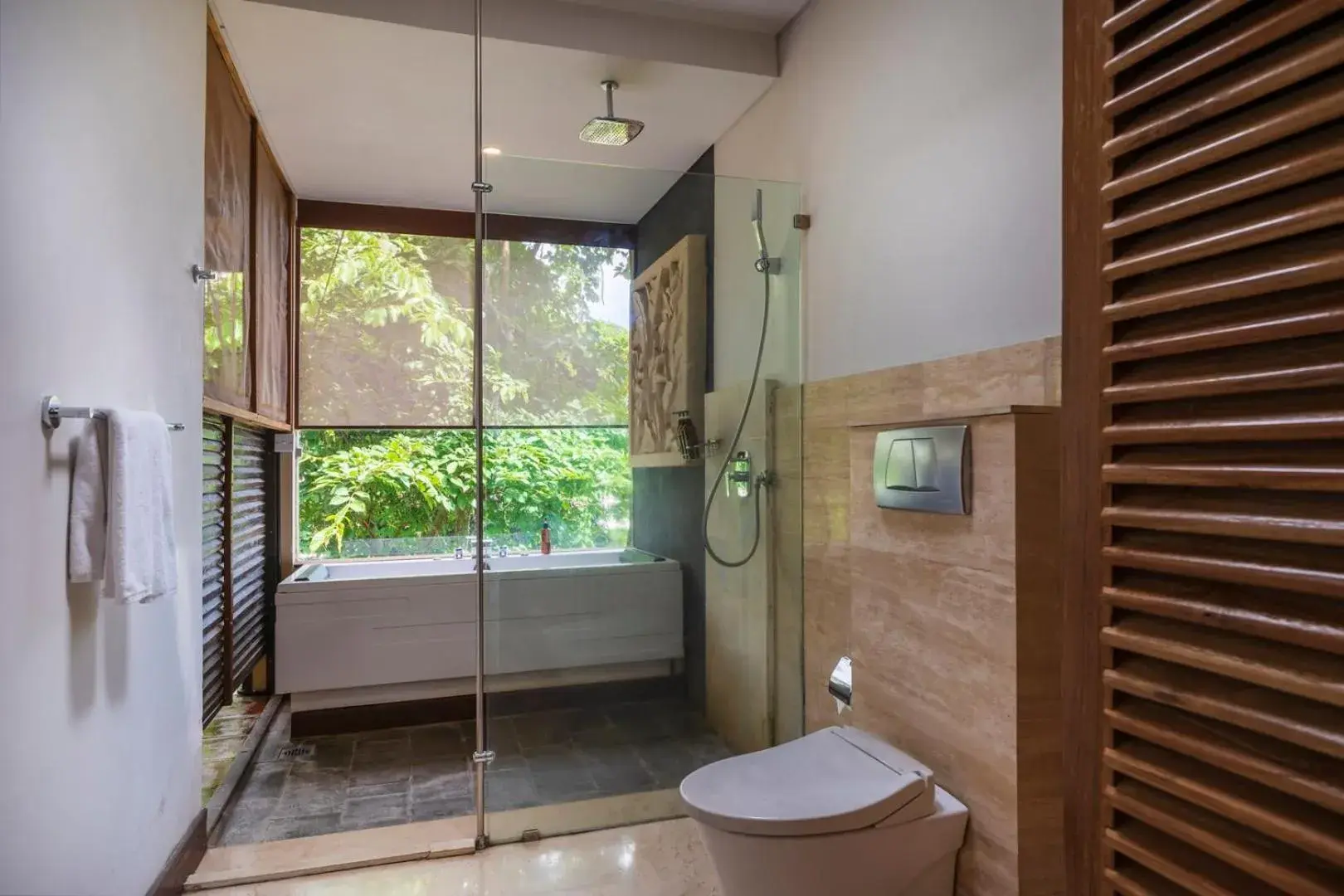 Bathroom in Adiwana Svarga Loka - A Retreat Resort Bathroom in Adiwana Svarga Loka - A Retreat Resort