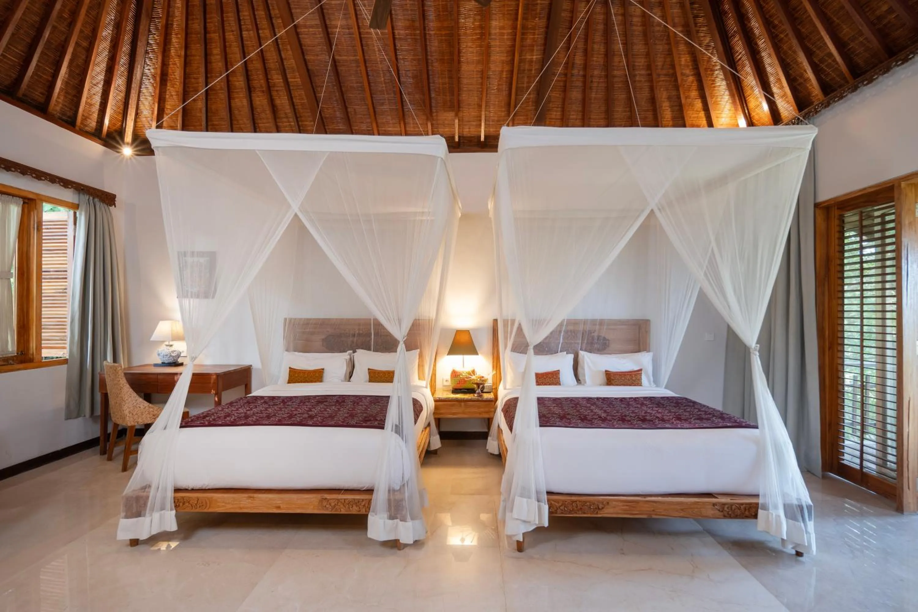 Bathroom, Bed in Adiwana Svarga Loka - A Retreat Resort