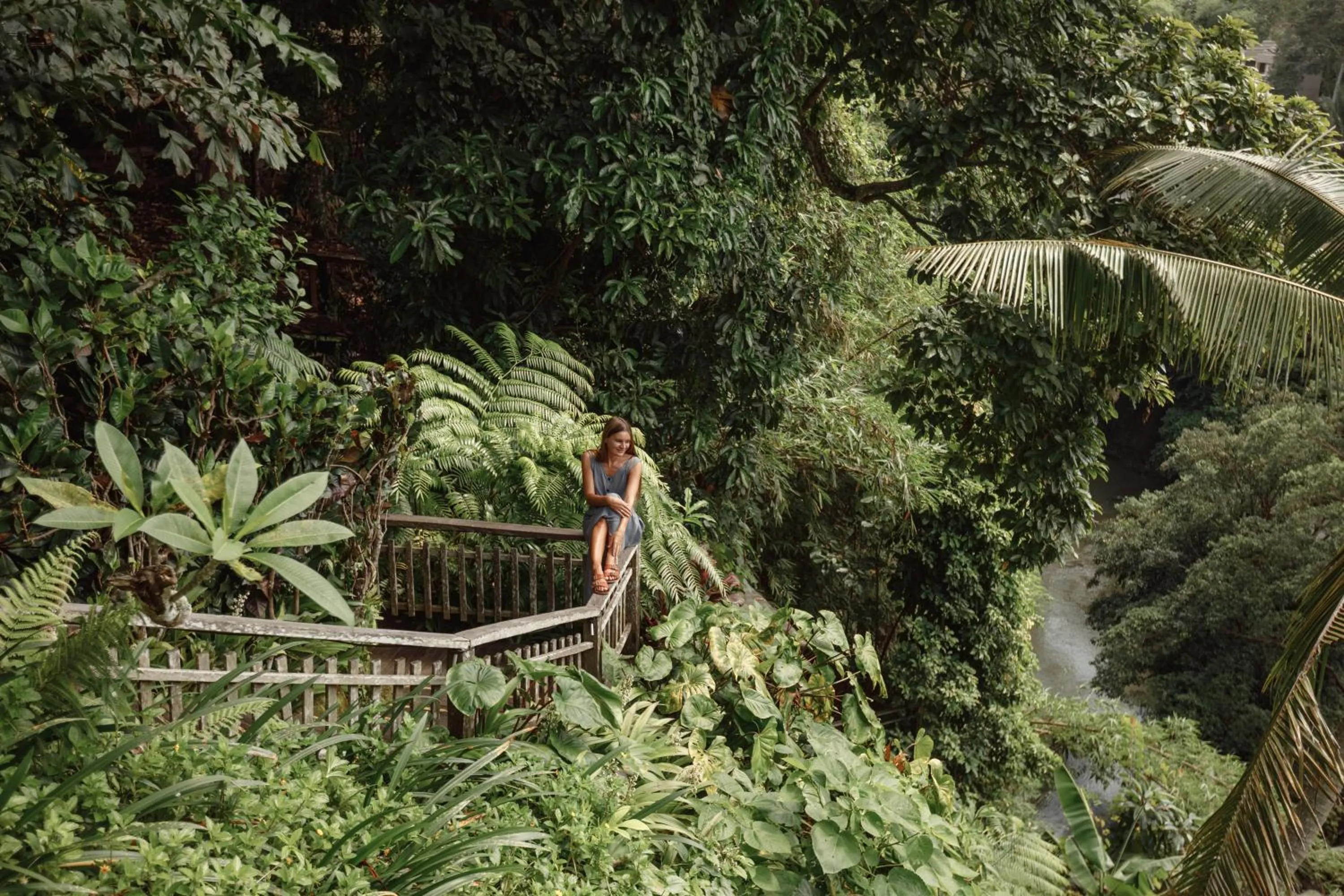 River view in Adiwana Svarga Loka - A Retreat Resort