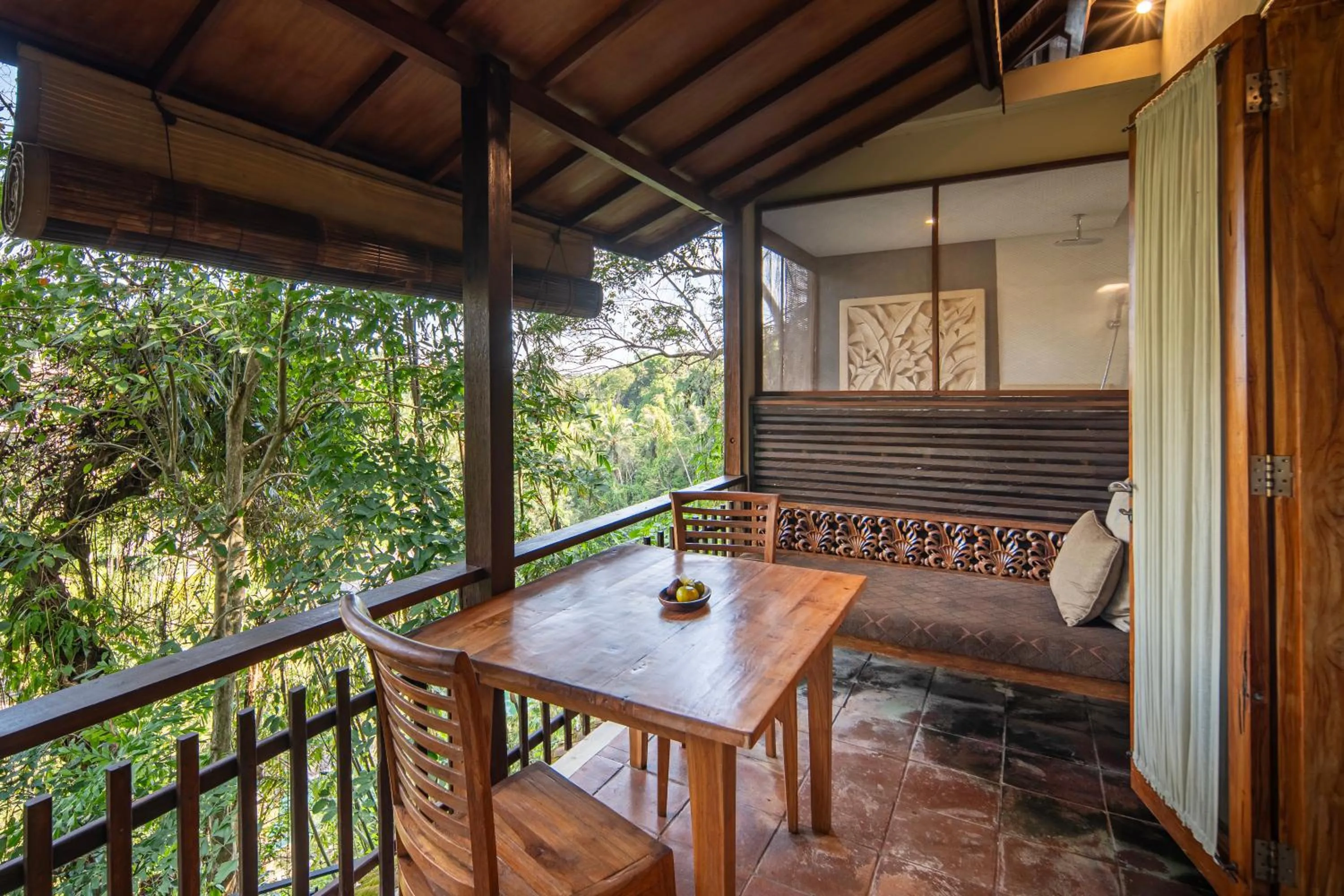 Balcony/Terrace in Adiwana Svarga Loka - A Retreat Resort