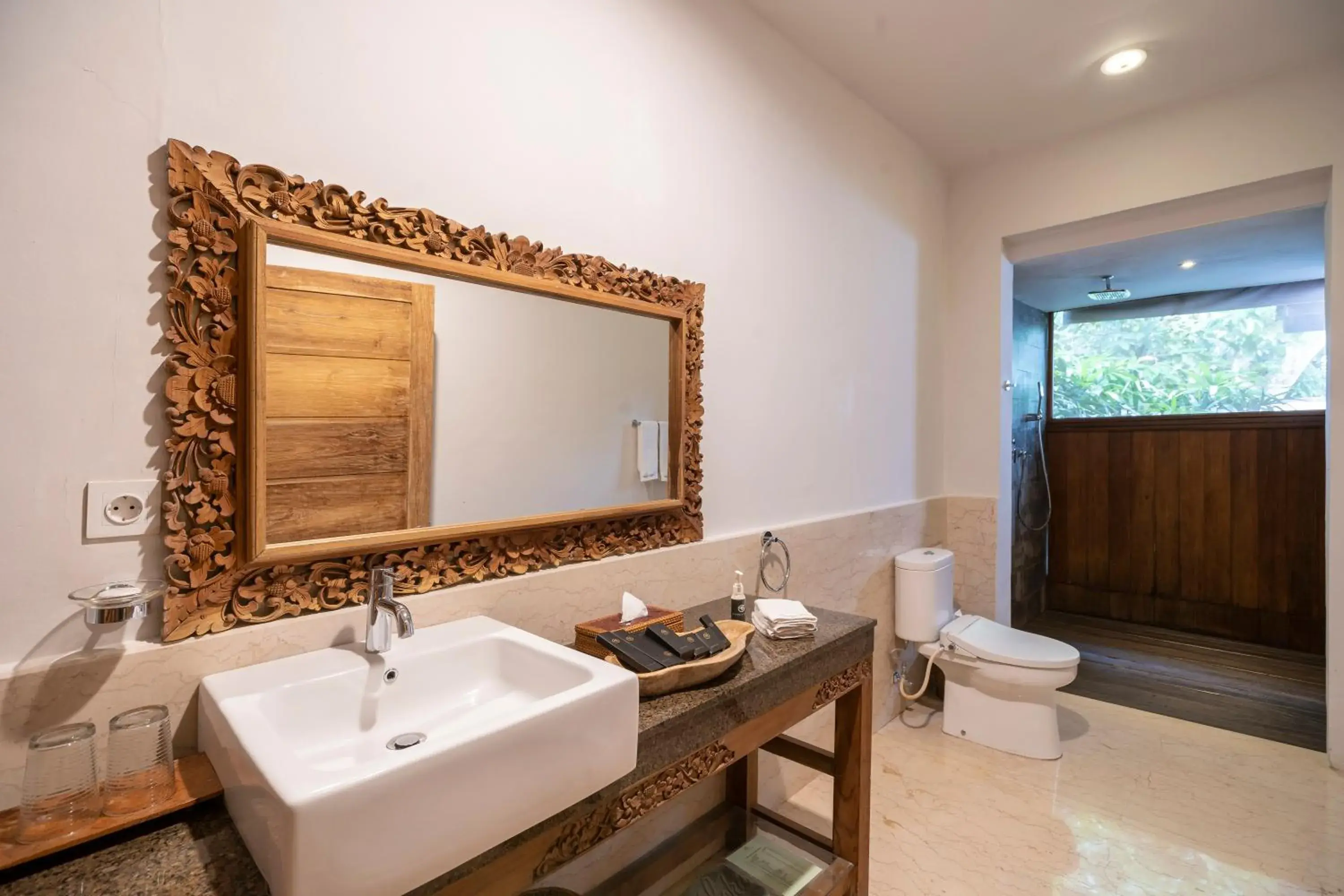 Bathroom in Adiwana Svarga Loka - A Retreat Resort Bathroom in Adiwana Svarga Loka - A Retreat Resort