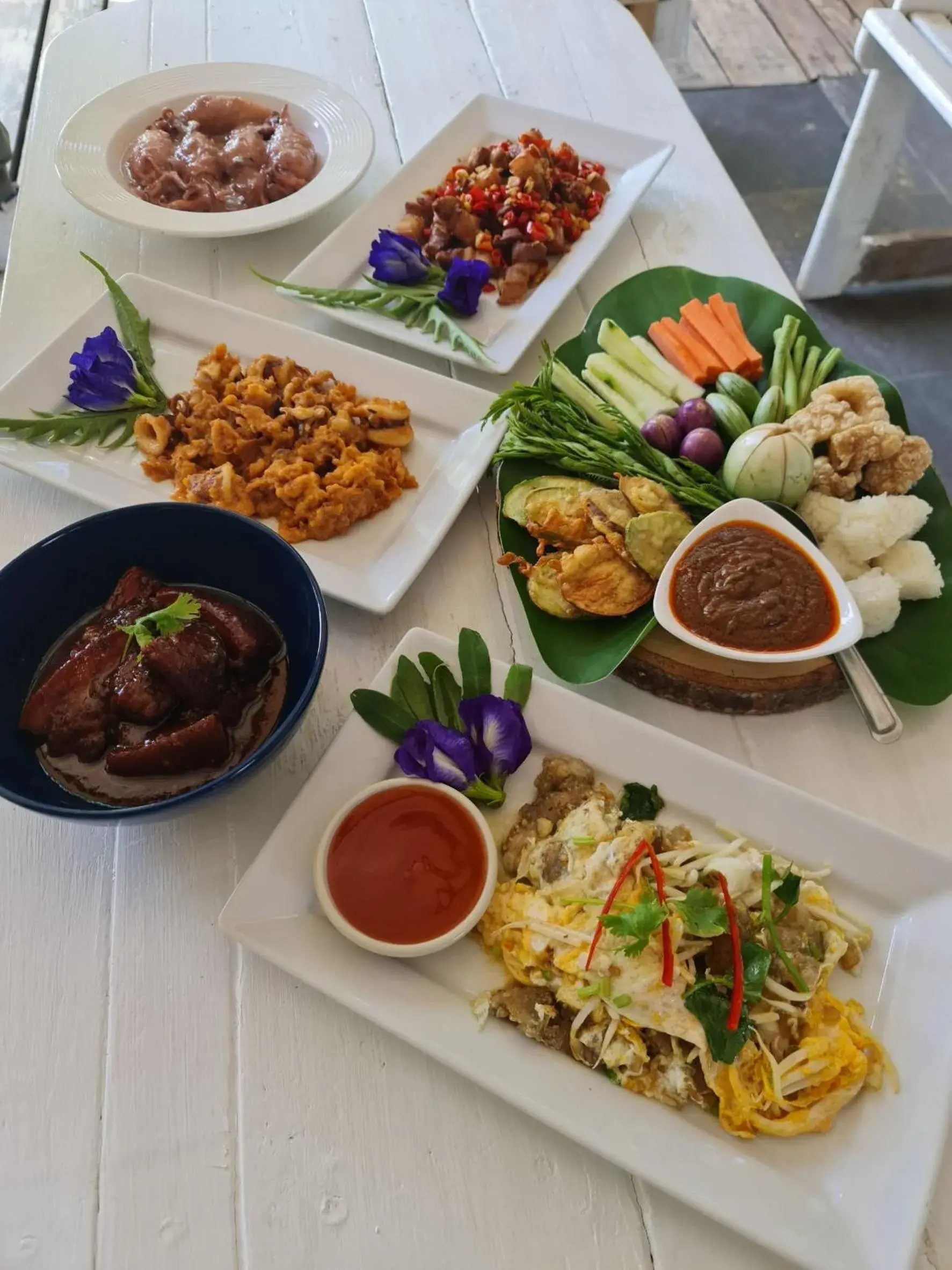 Food close-up in Baan Panwa Resort Food close-up in Baan Panwa Resort