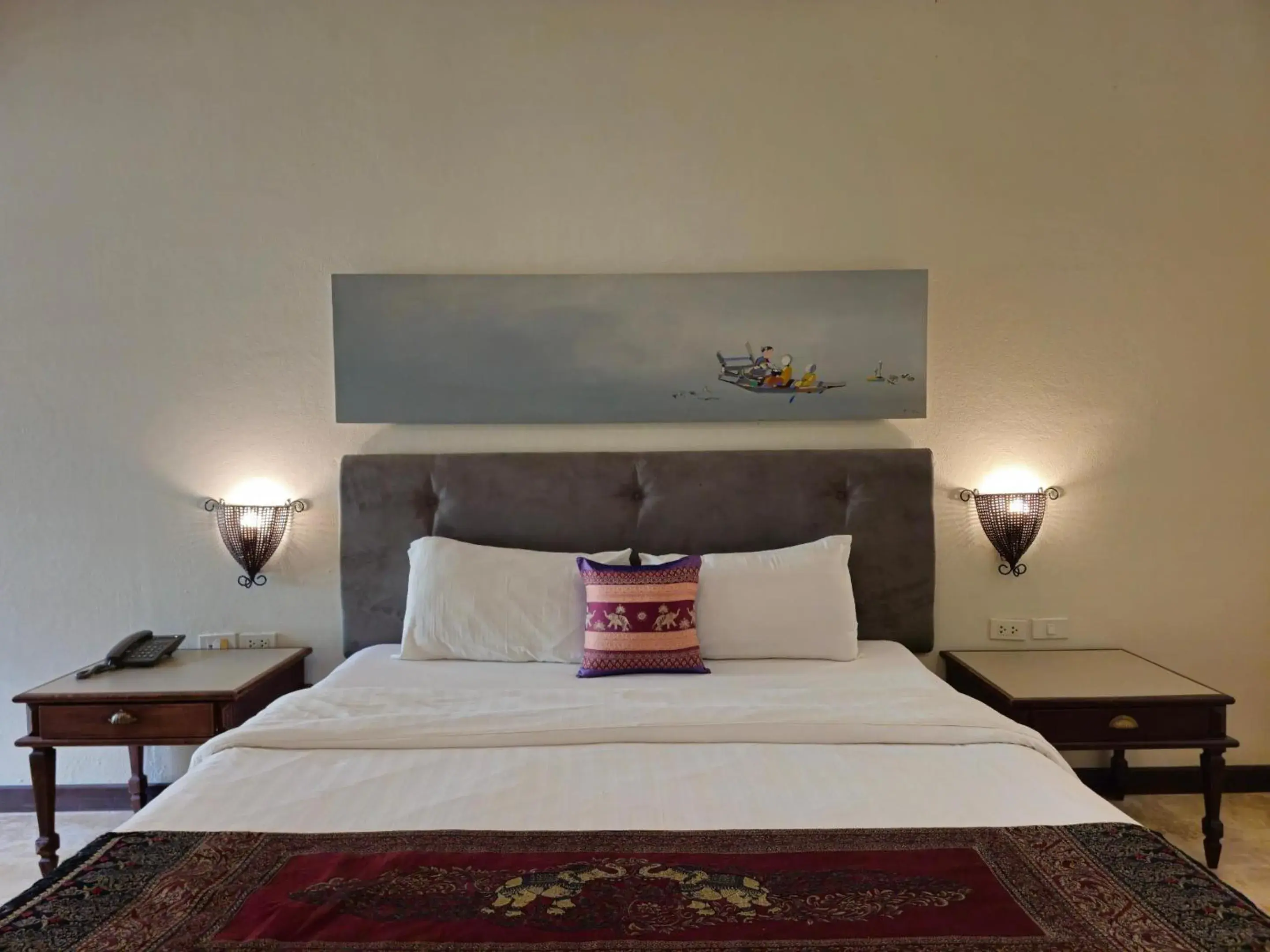 Bed in Baan Panwa Resort Bed in Baan Panwa Resort