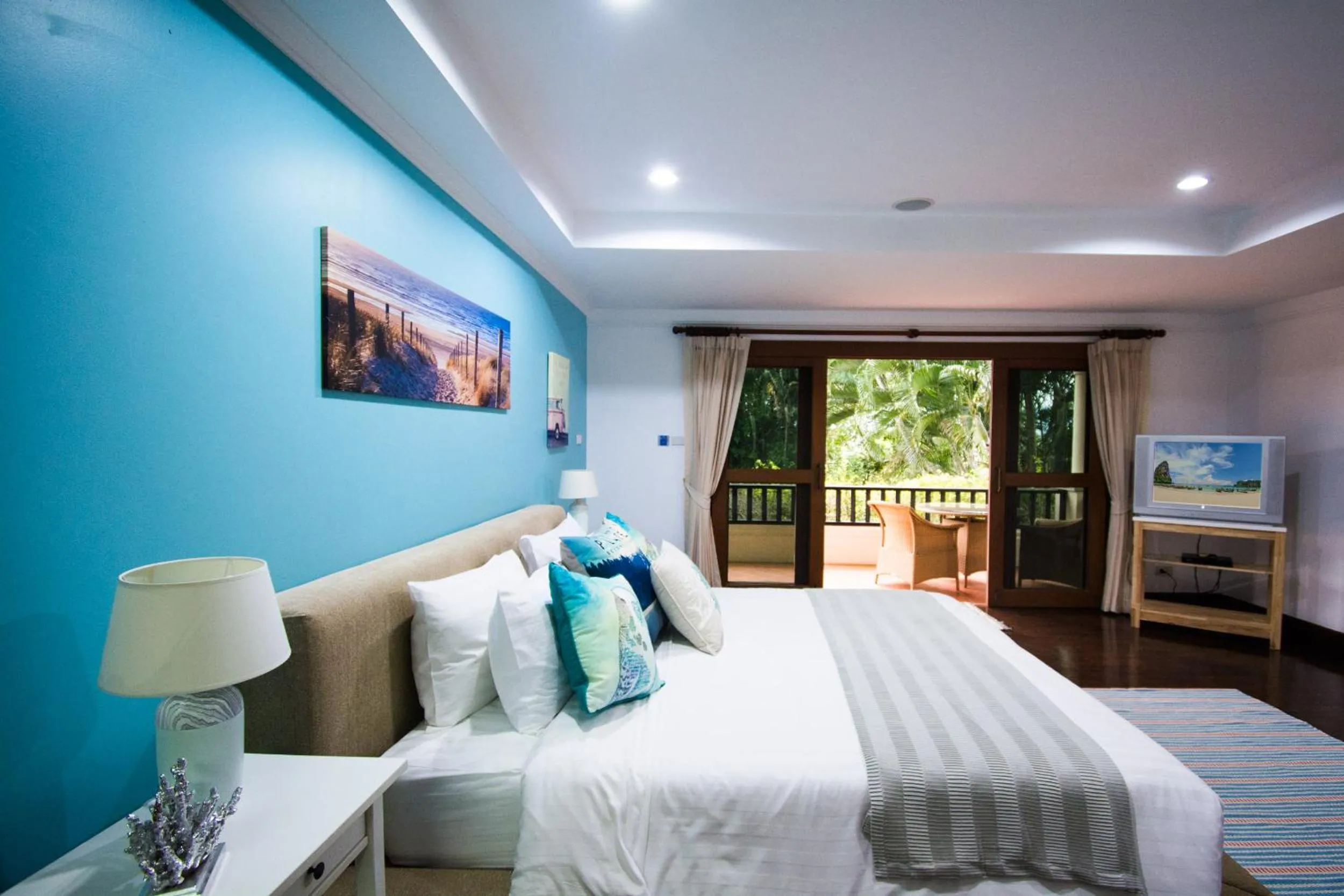 Balcony/Terrace, Bed in Villa Oriole