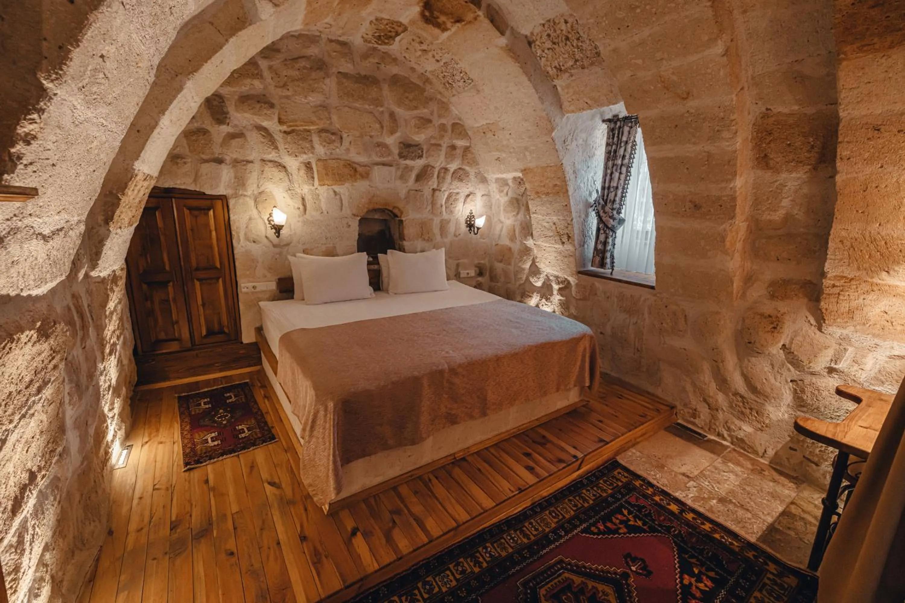 Bed in Hanzade Cappadocia
