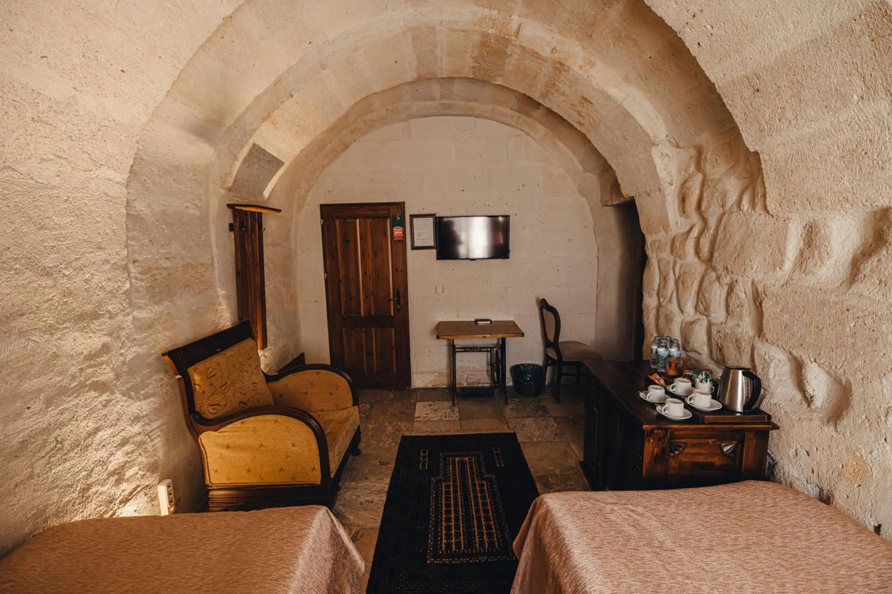 Bed in Hanzade Cappadocia