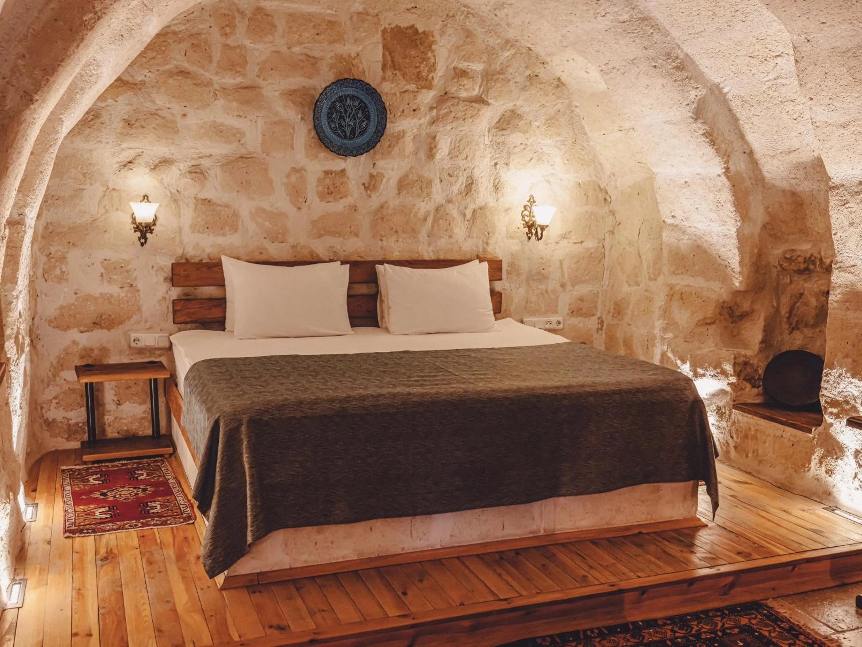 Bed in Hanzade Cappadocia