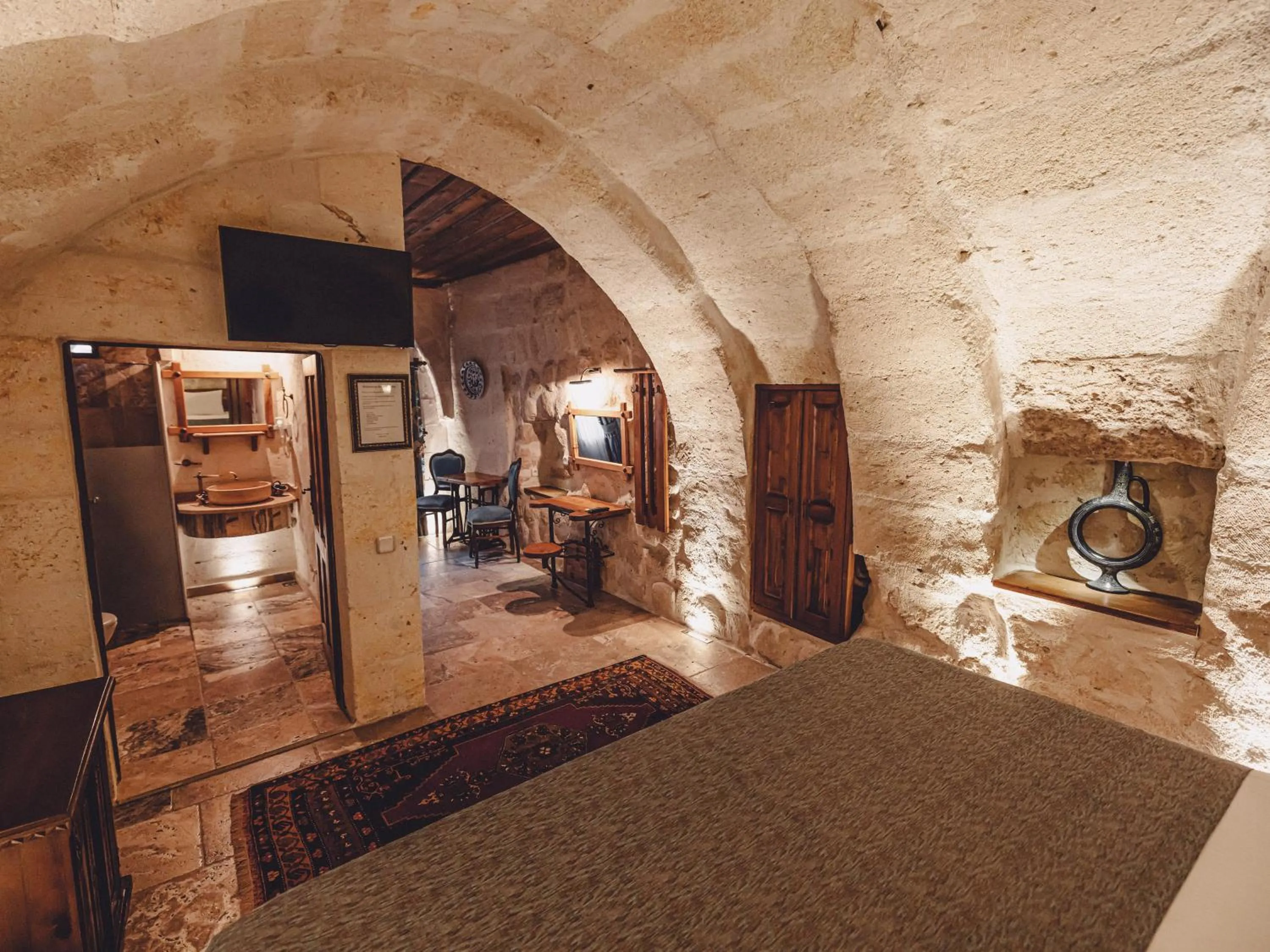 Bedroom, Bed in Hanzade Cappadocia