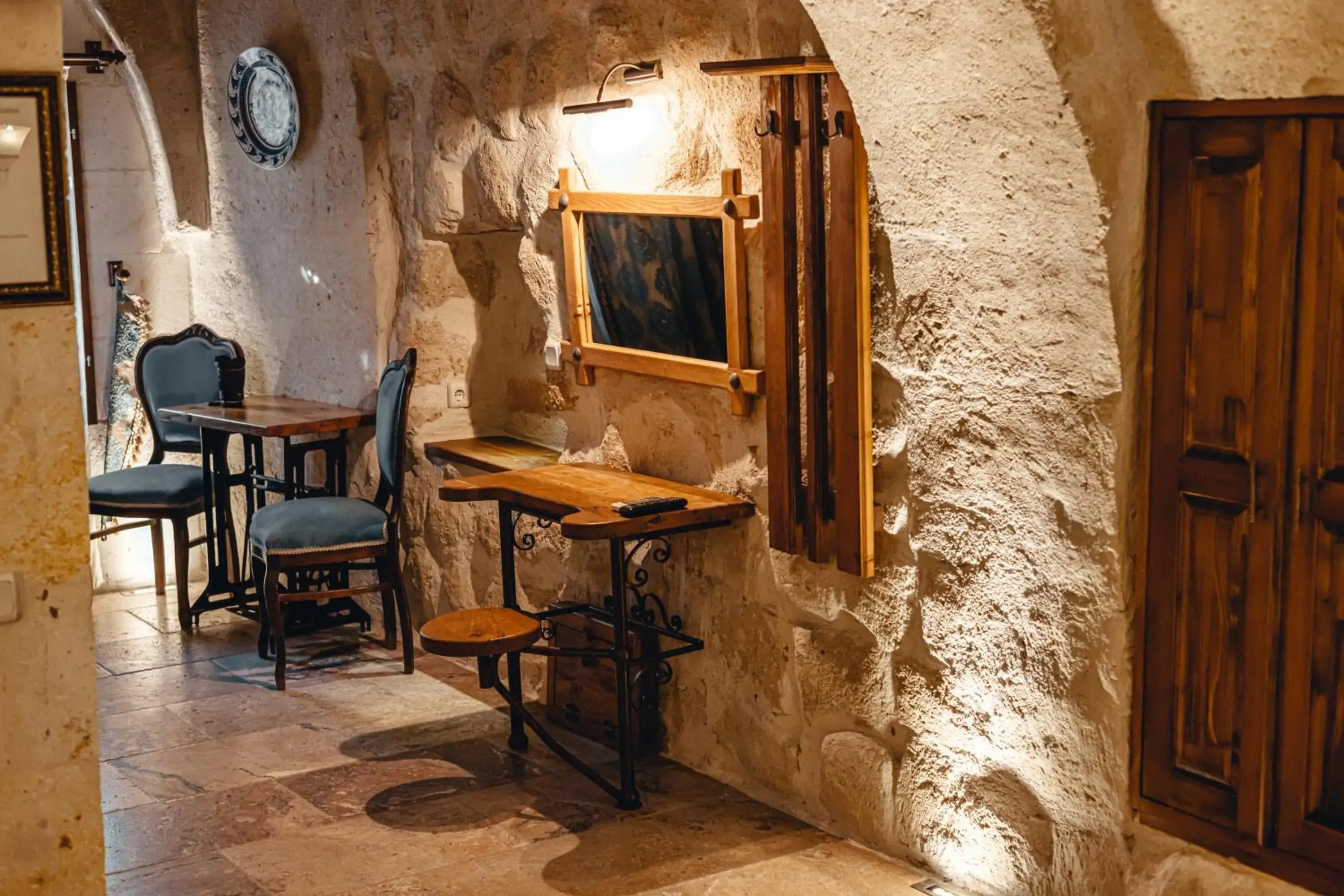 Seating area in Hanzade Cappadocia Seating area in Hanzade Cappadocia