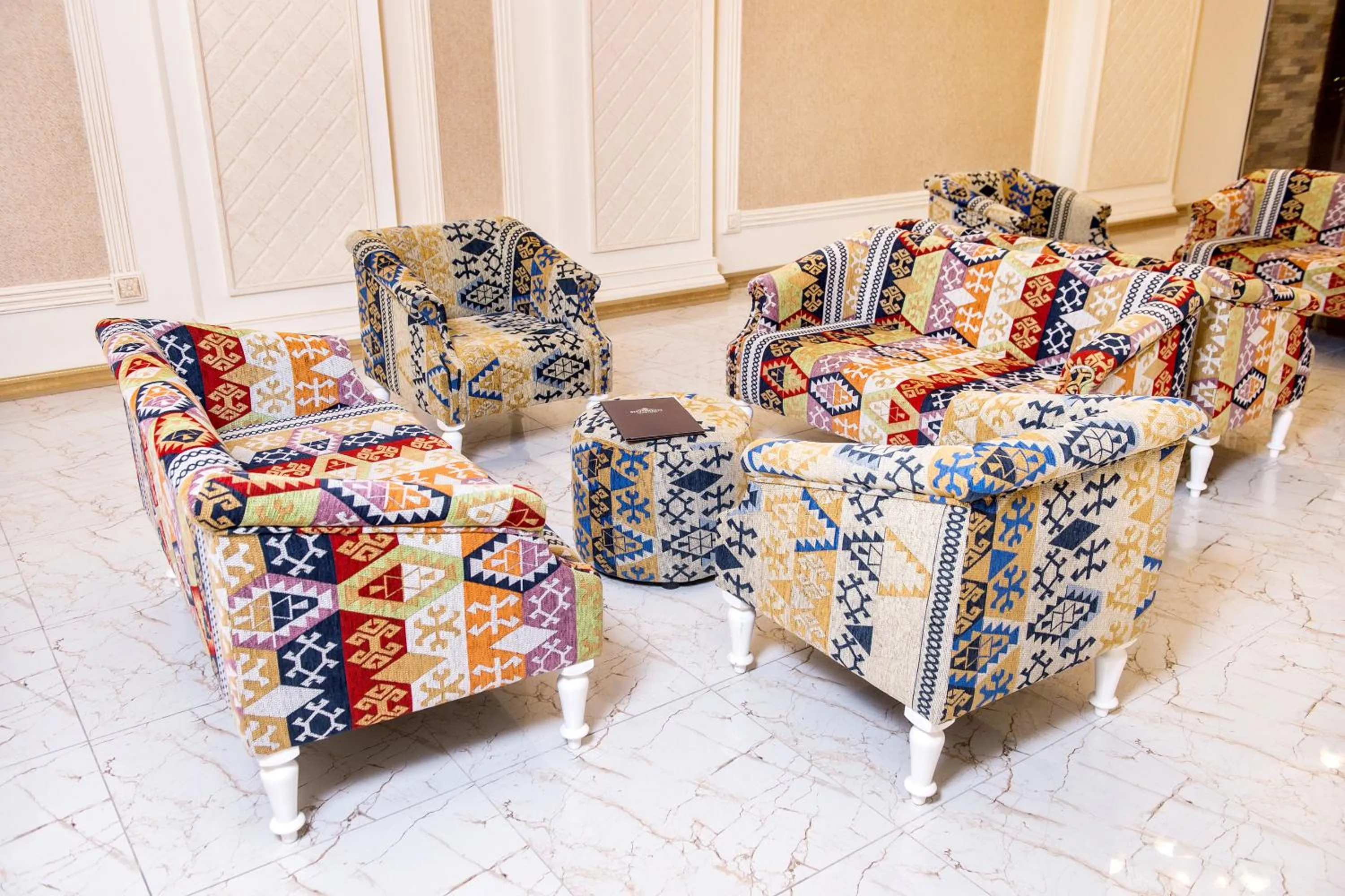 Lobby or reception in Shymkent Grand Hotel