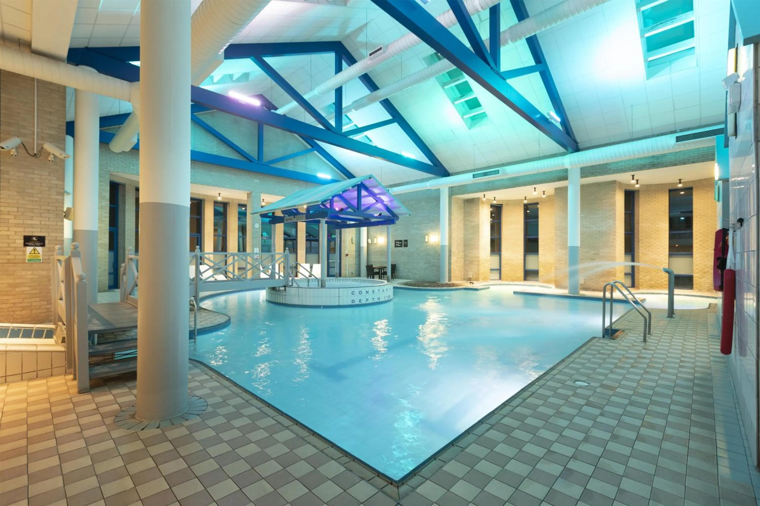 Pool view in Gloucester Robinswood Hotel, BW Signature Collection