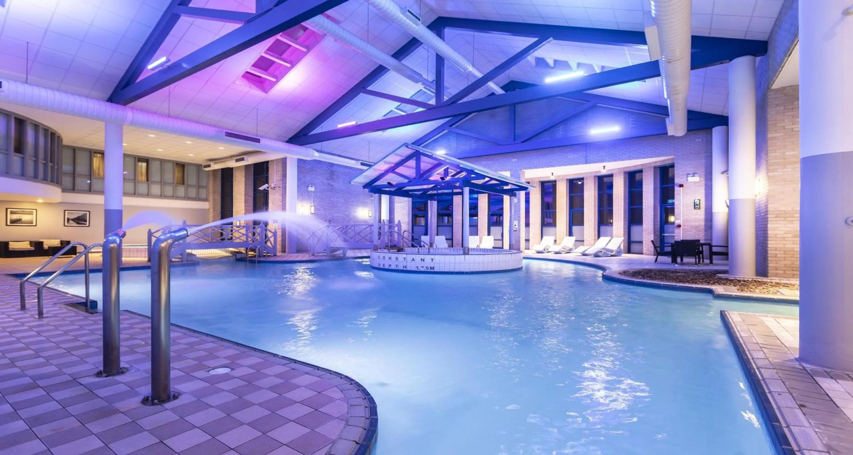 Pool view in Gloucester Robinswood Hotel, BW Signature Collection