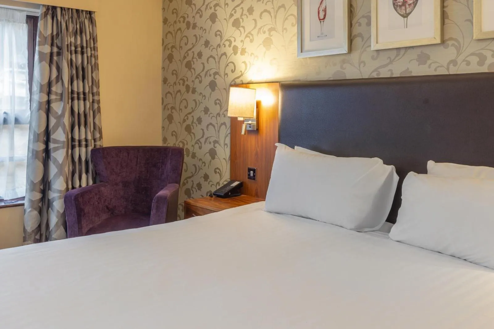 Bed in Gloucester Robinswood Hotel, BW Signature Collection