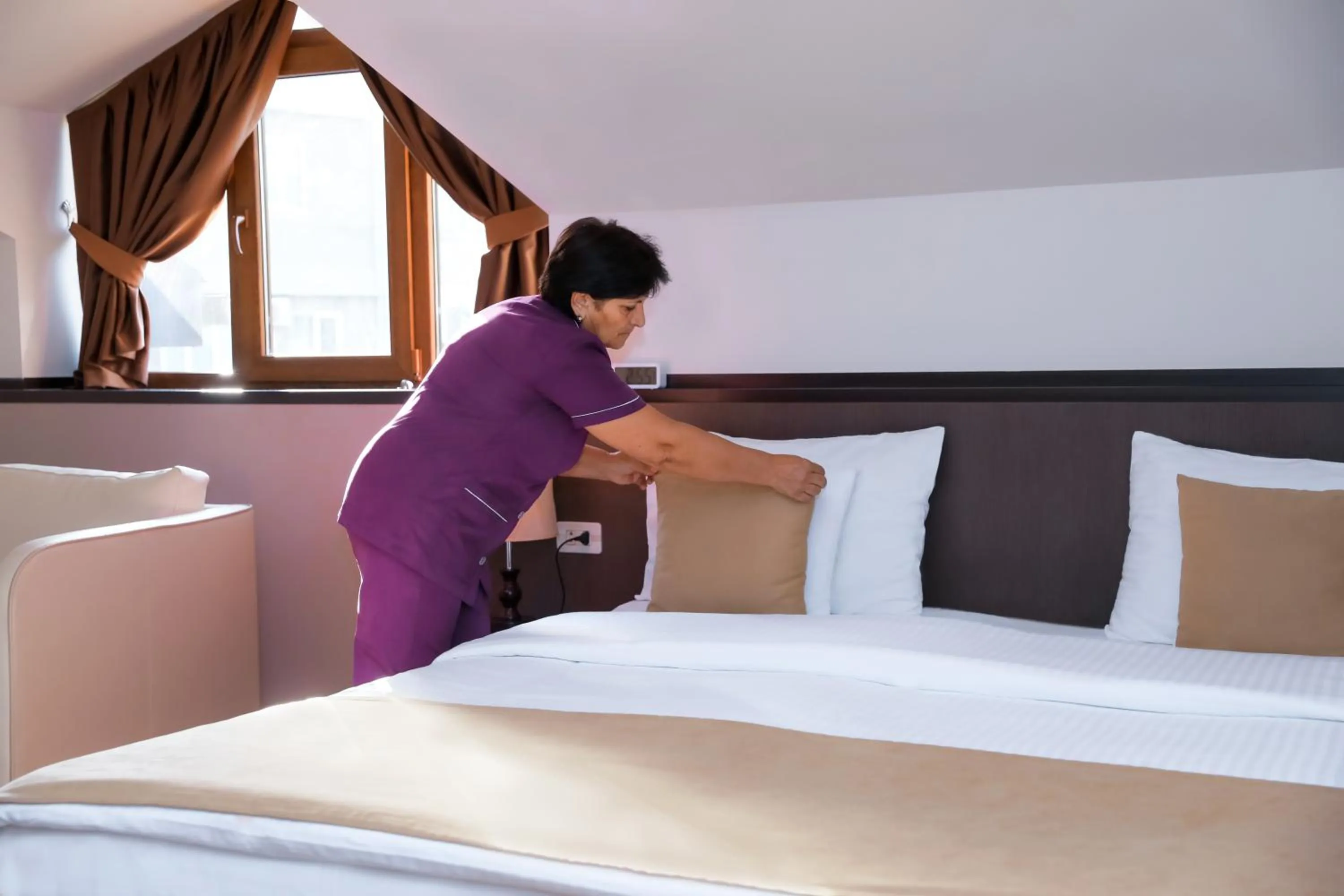 Bedroom, Bed in My Hotel Yerevan