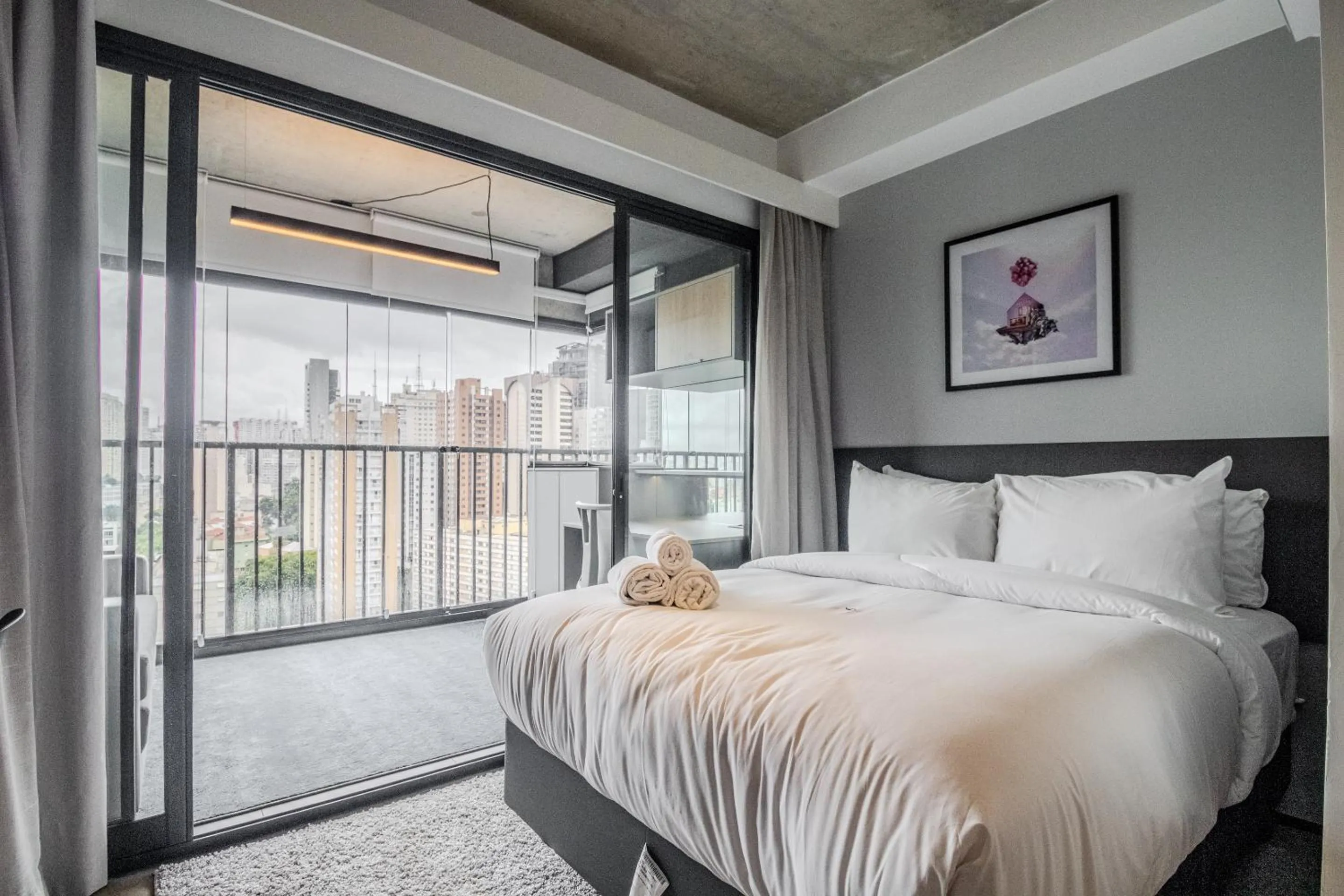 Bedroom, Bed in 360 VN Ueno by Housi