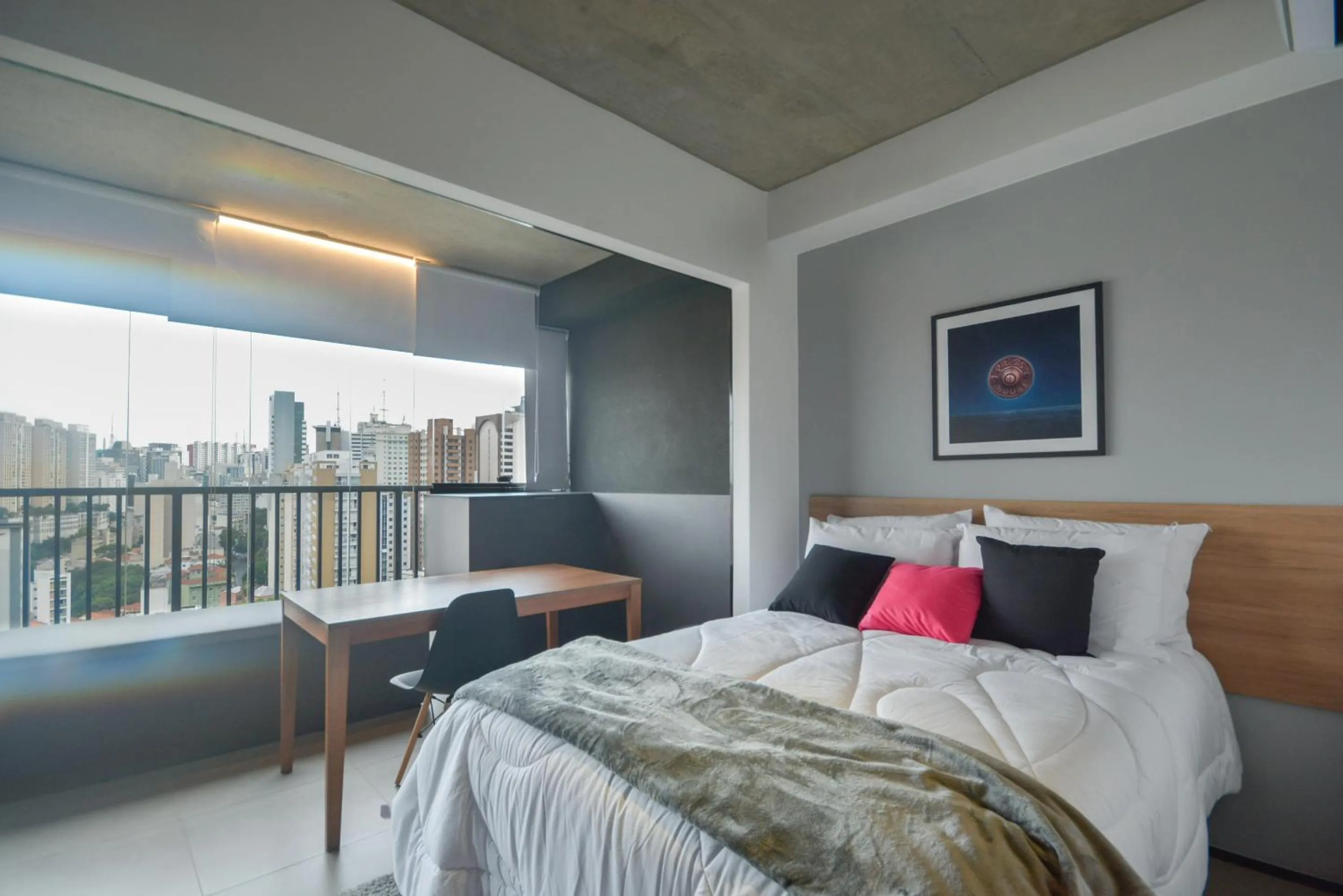 Bedroom, Bed in 360 VN Ueno by Housi