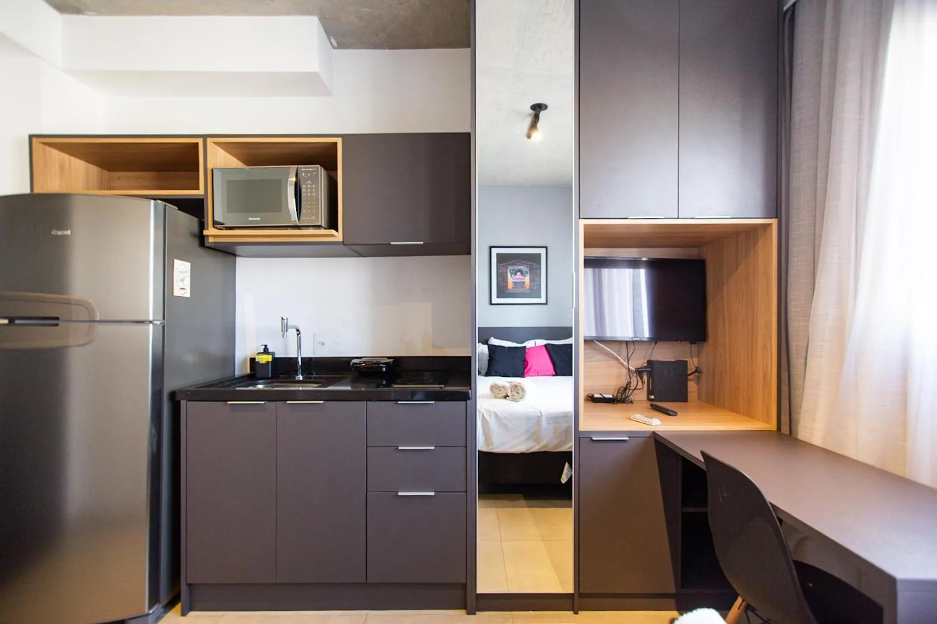 Kitchen or kitchenette in 360 VN Ueno by Housi