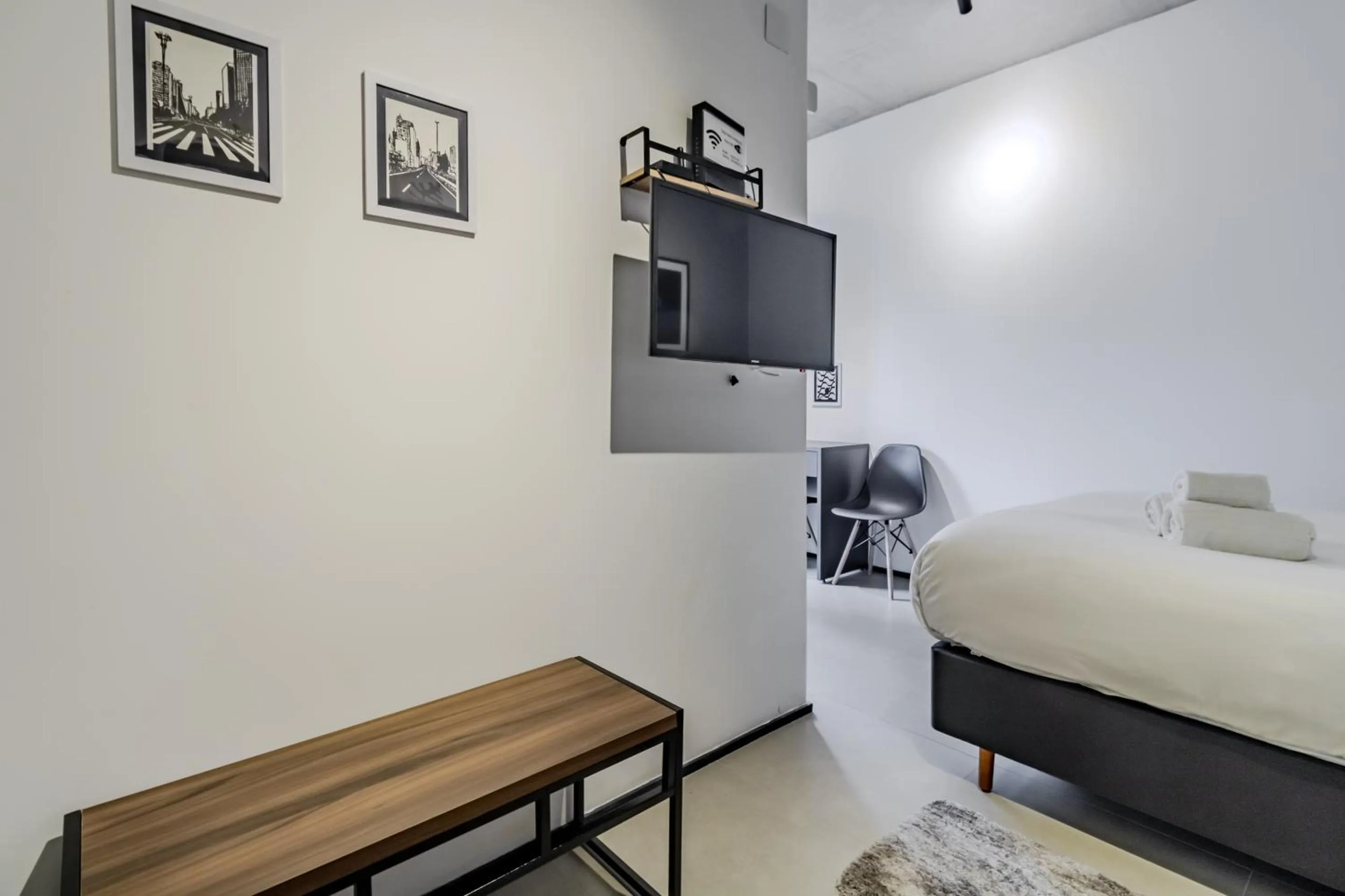 Photo of the whole room, Bed in 360 VN Ueno by Housi