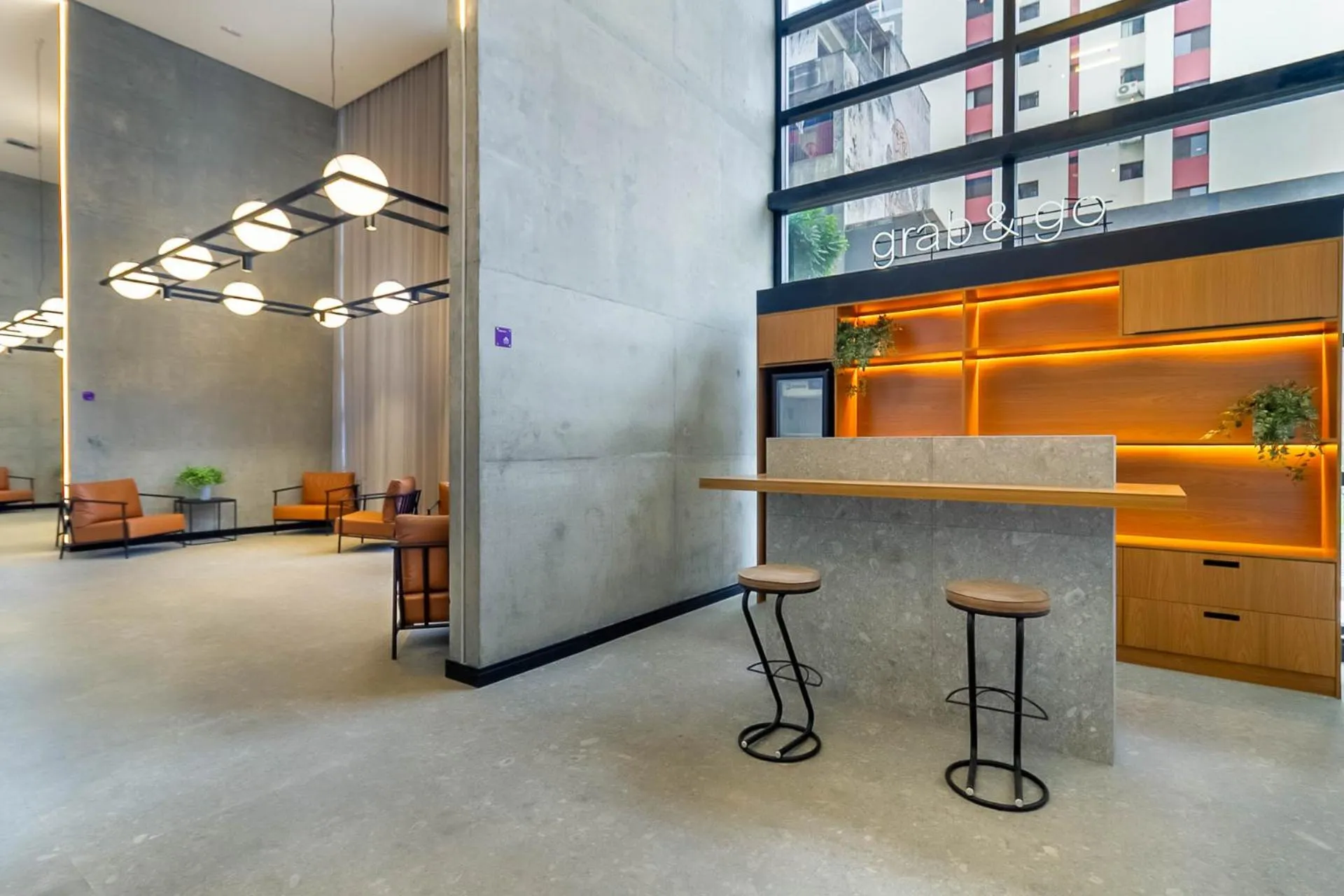 Seating area in 360 VN Ueno by Housi