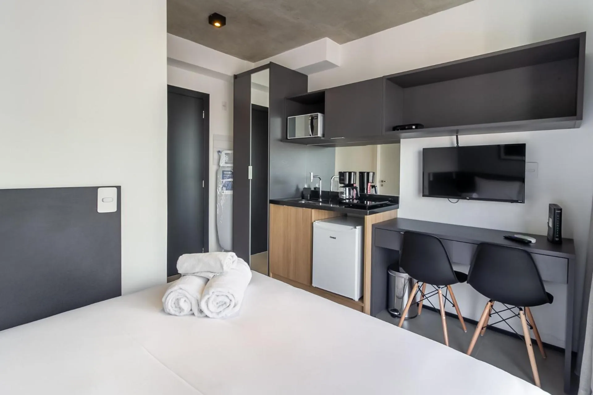 Photo of the whole room, Bed in 360 VN Ueno by Housi