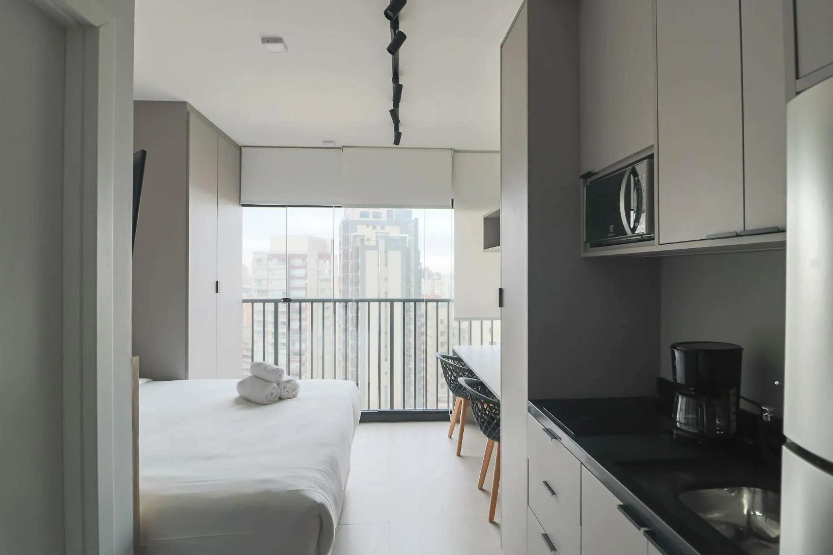 Photo of the whole room, Bed in 360 VN Ueno by Housi