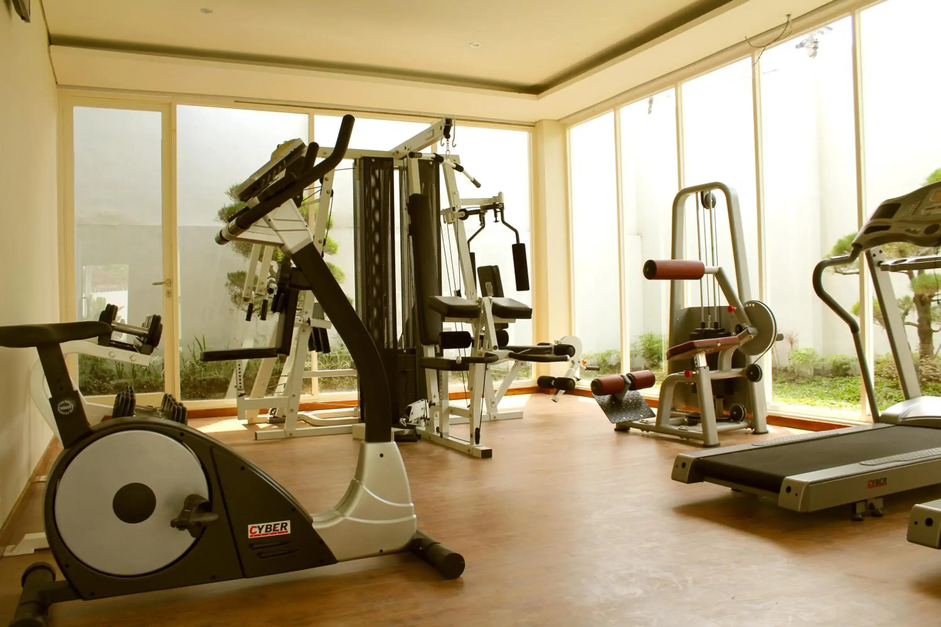 Fitness centre/facilities in Crystal Lotus Hotel Yogyakarta Fitness centre/facilities in Crystal Lotus Hotel Yogyakarta