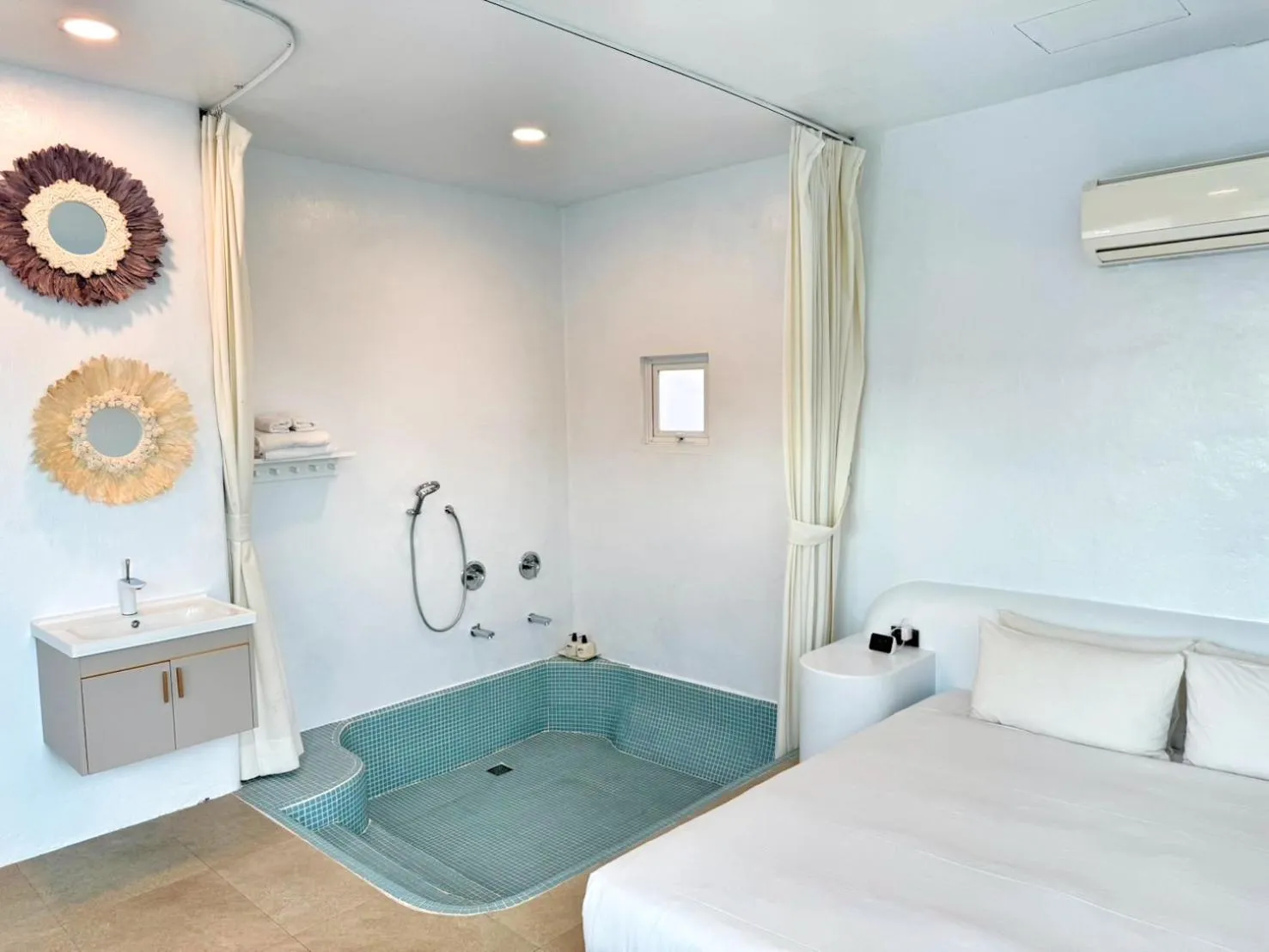 Bedroom, Bed in Kenting South Border DeSign Hotel