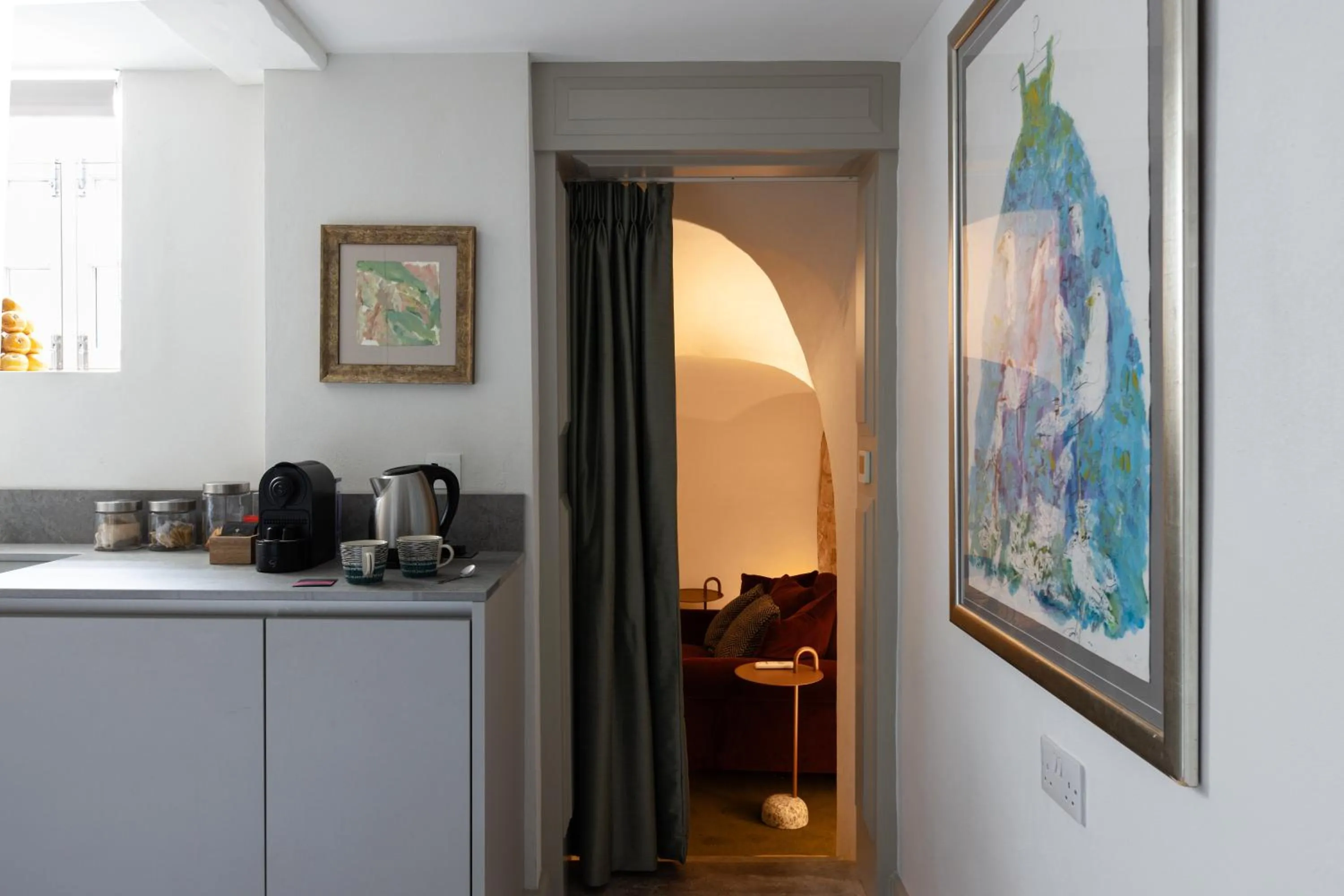 Kitchen or kitchenette in The White Hart Hotel Lincoln