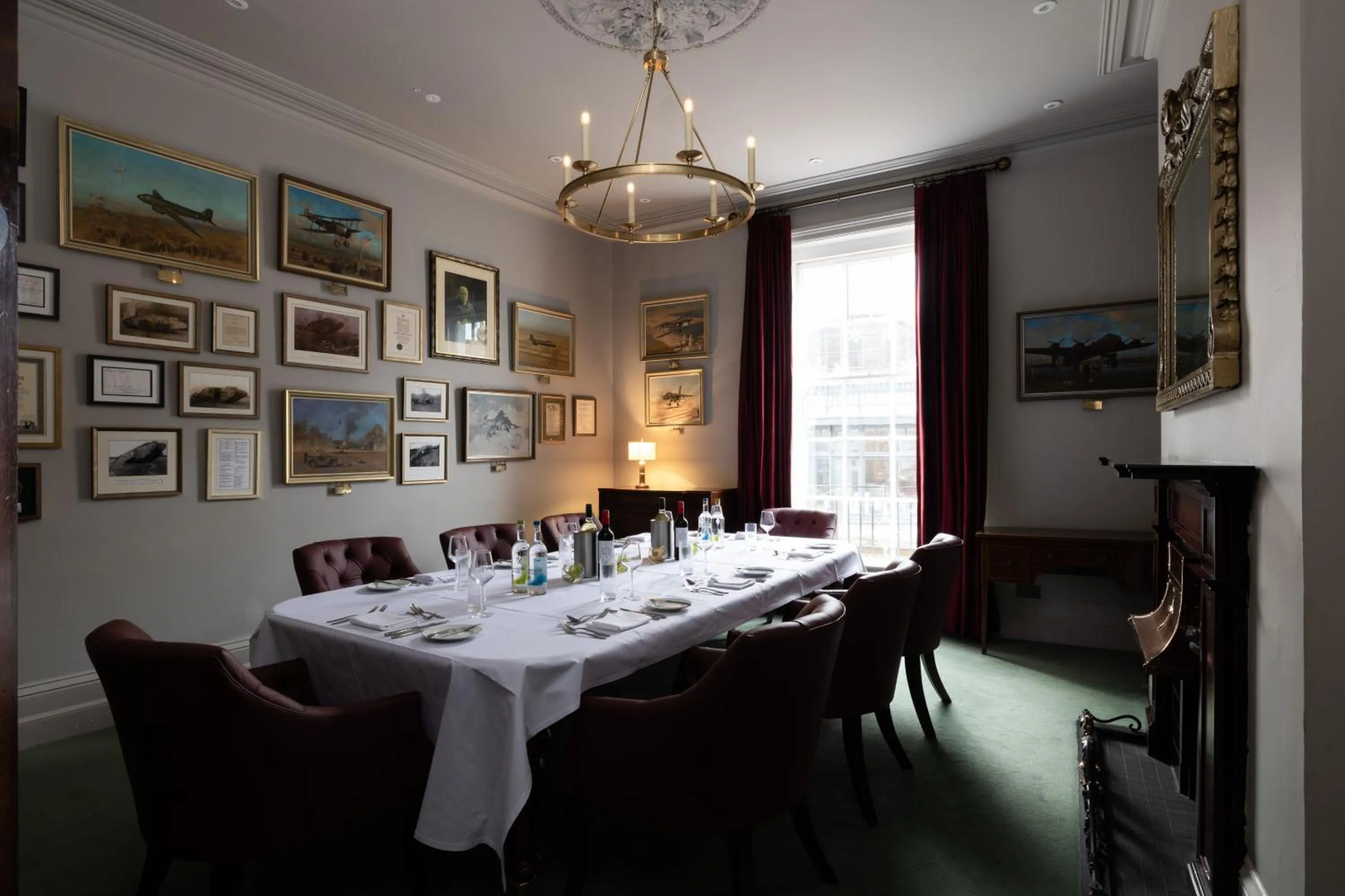 Meeting/conference room in The White Hart Hotel Lincoln